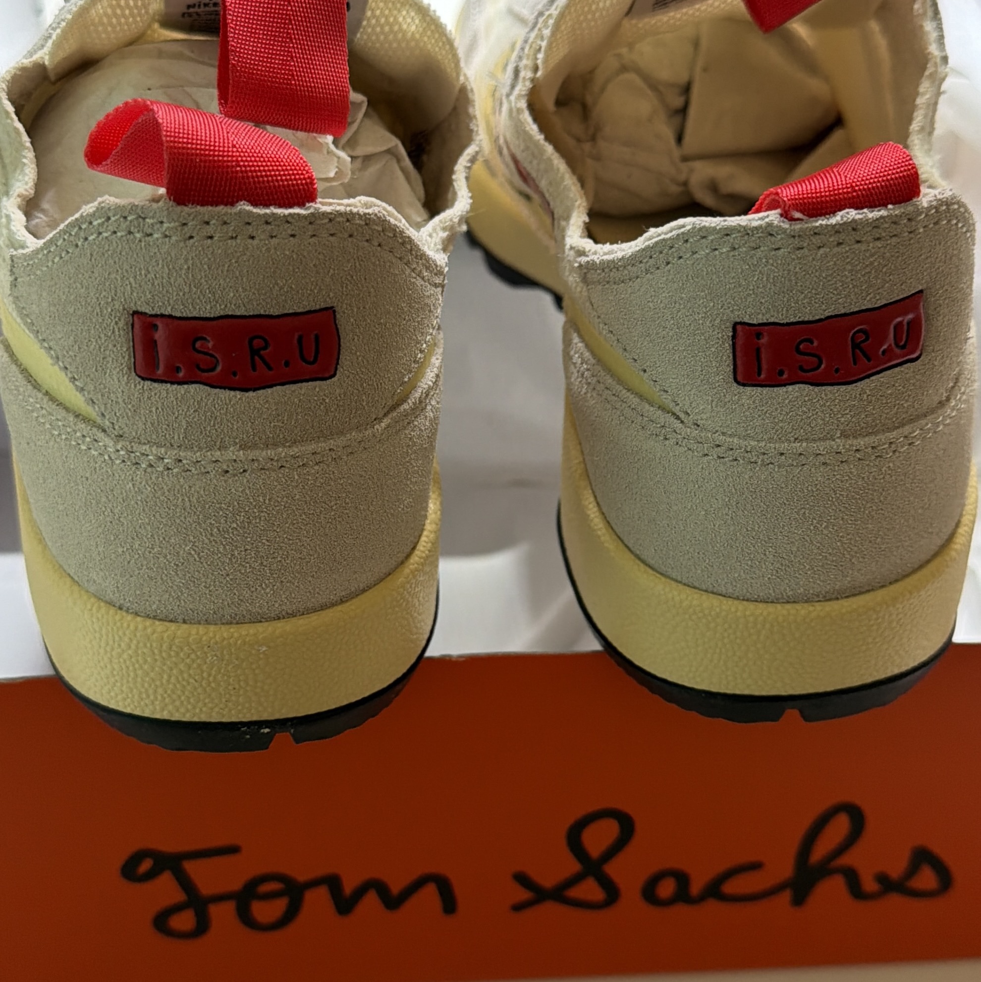 Nike x Tom Sachs General Purpose Shoe Grey Yellow 착용 스타일 - 4