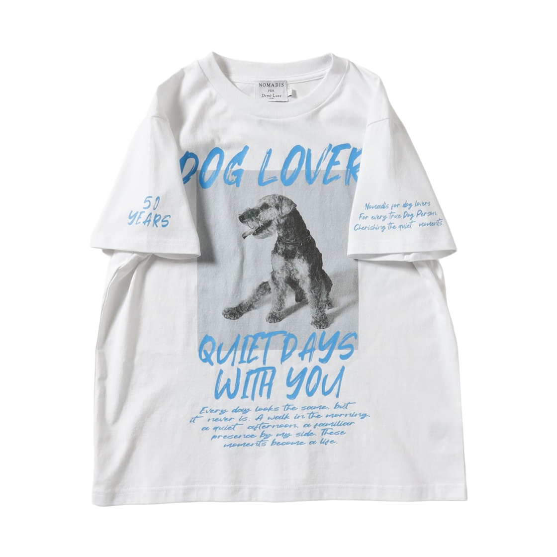(W) 데미 럭스 빔즈 x 노마디스 포 도그 러버스 티셔츠 조던((W) Demi-Luxe Beams x Nomadis For Dog Lovers T-Shirt Jordan)