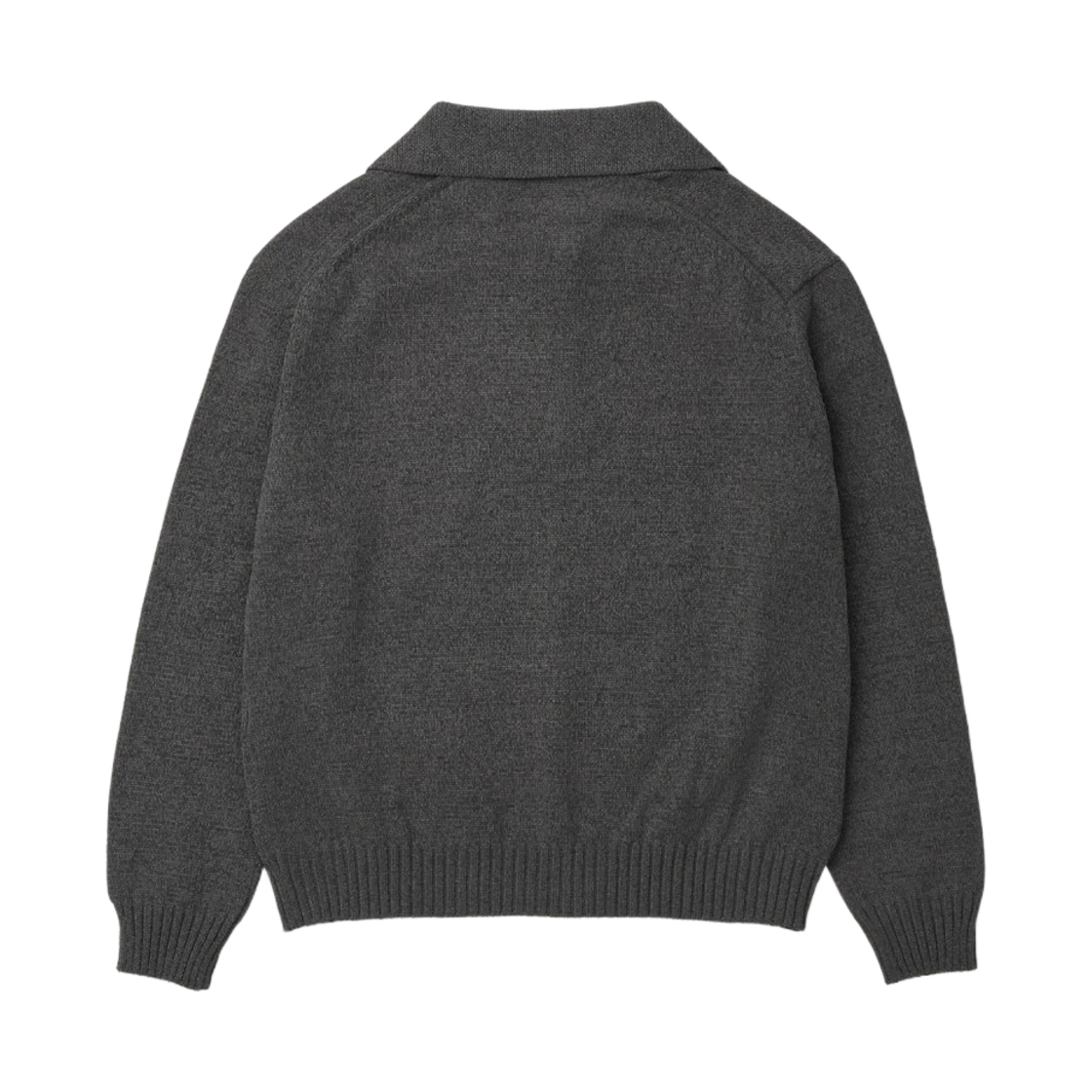 이로 실로 셔닐 하프집업 스웨터 그레이(Iro Silo Chenille Half-Zip Sweater Gray) - 3