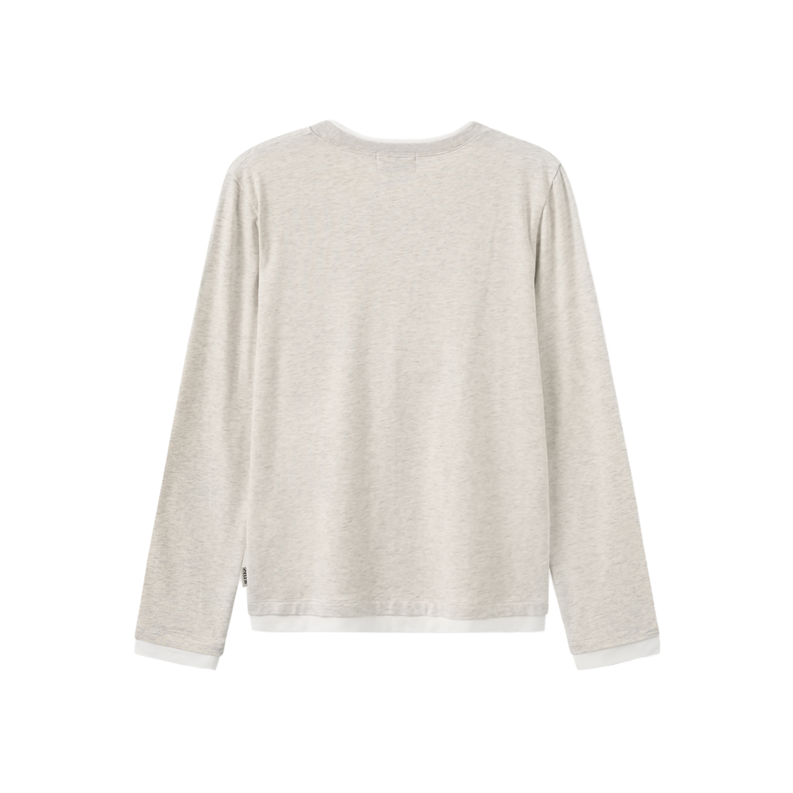 세터 우먼 베이직 레이어드 롱 슬리브 오트밀(SATUR W Basic Layered Long Sleeve Oatmeal) - 2