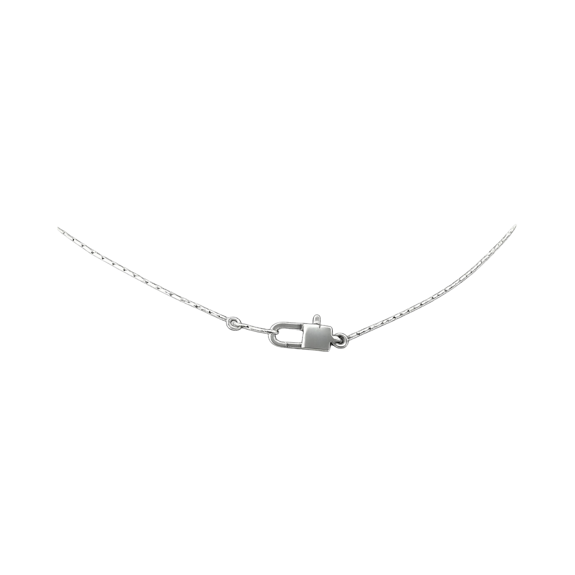 라피씬 노트 목걸이 (925 실버)(LA PISCINE knot necklace (925 silver))