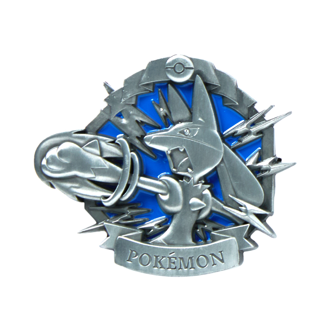 - Pokemon Store Eternal Antique Metal Pin Badge Lucario