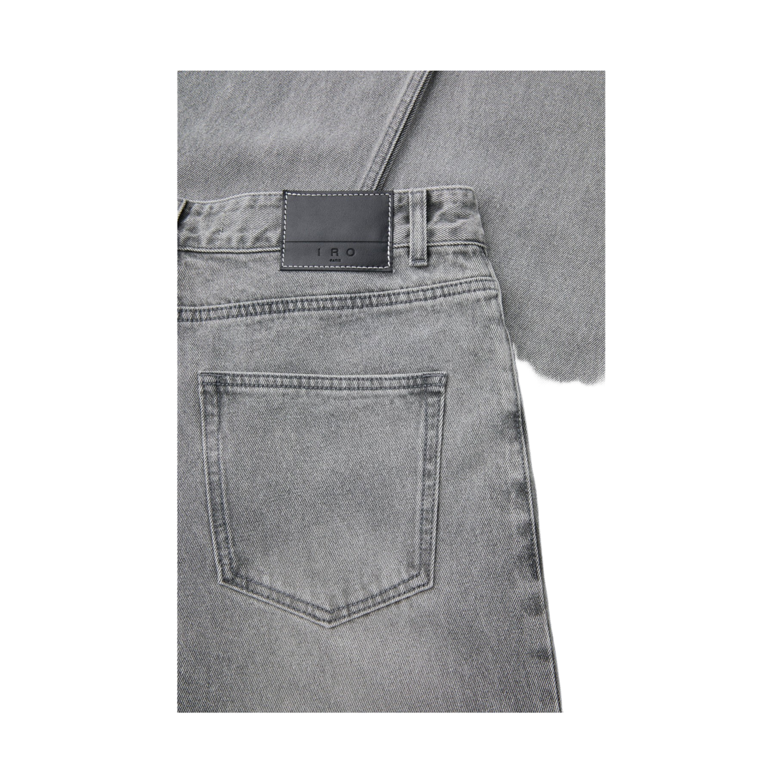 이로 라르주 와이드핏 데님팬츠 다크 그레이(Iro Larges Wide Fit Denim Pants Dark Gray) - 6