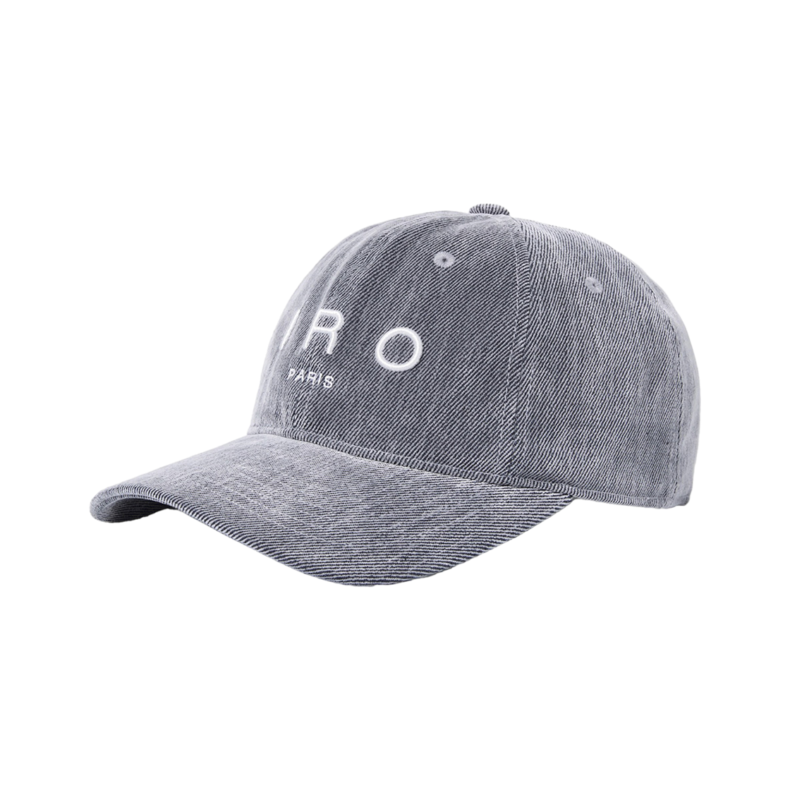 이로 블뢰 벨벳 데님 볼캡 그레이(Iro Bleu Velvet Denim Ball Cap Gray) - 1
