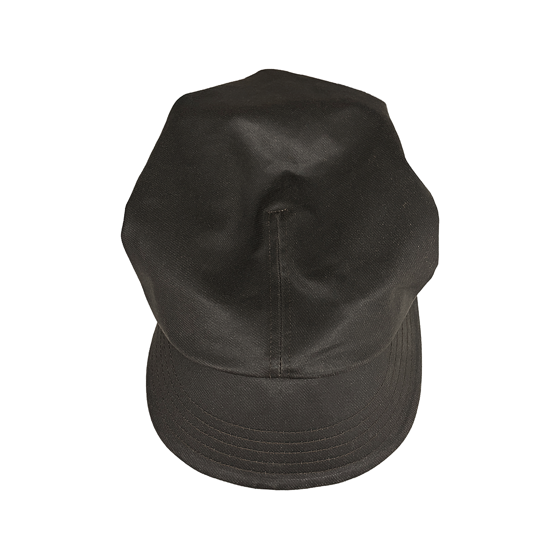 아오이로 에이징 코티드 워크 캡 - 브라운(Aoiro Aging Coated Work Cap - Brown) - 2