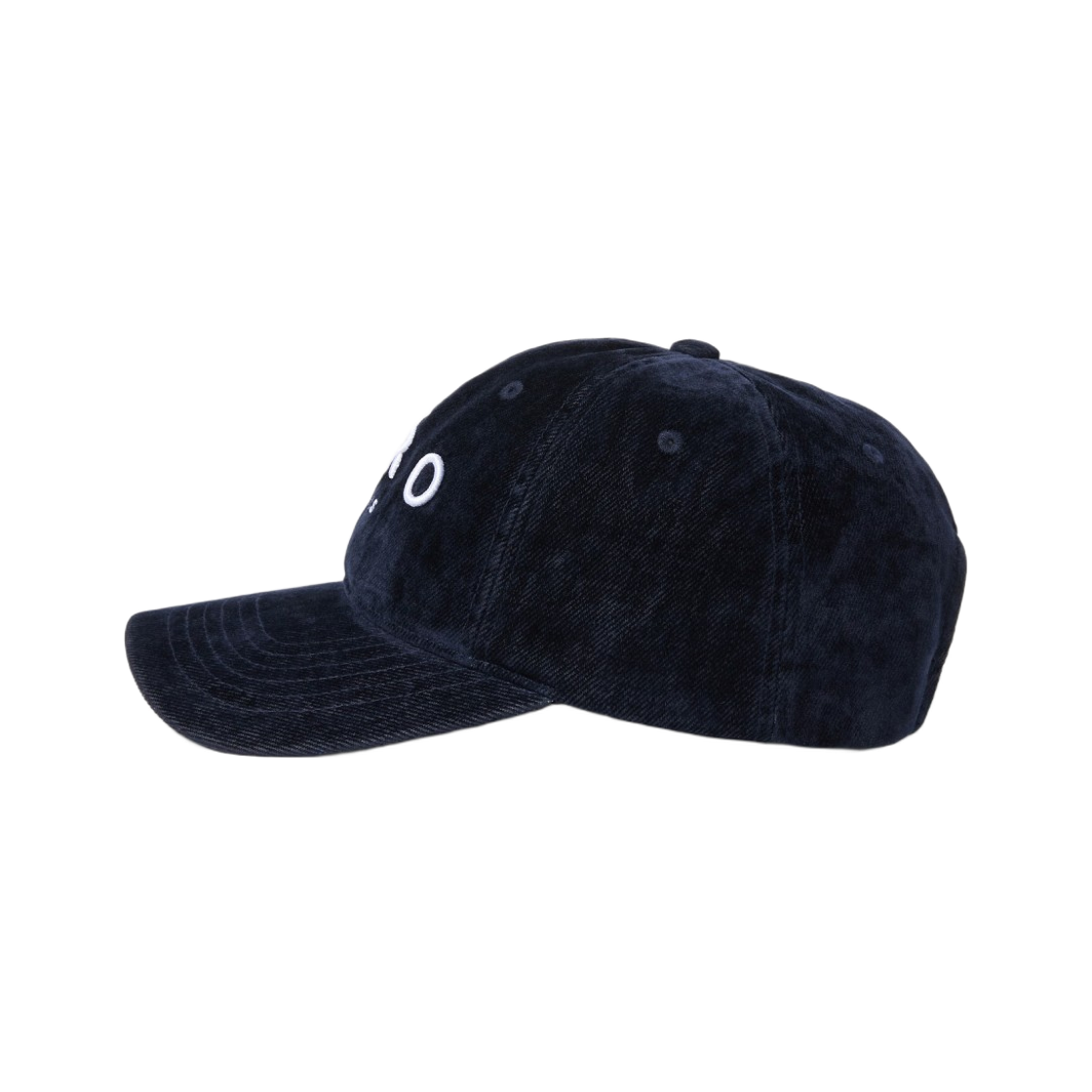 이로 블뢰 벨벳 데님 볼캡 네이비(Iro Bleu Velvet Denim Ball Cap Navy) - 4