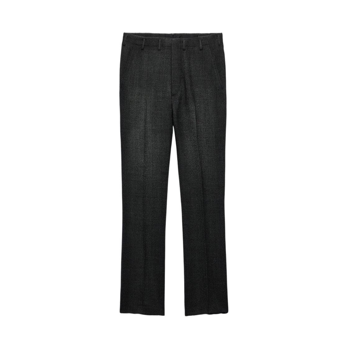 UP0453-6164-F0002 Prada Wool Pants Black