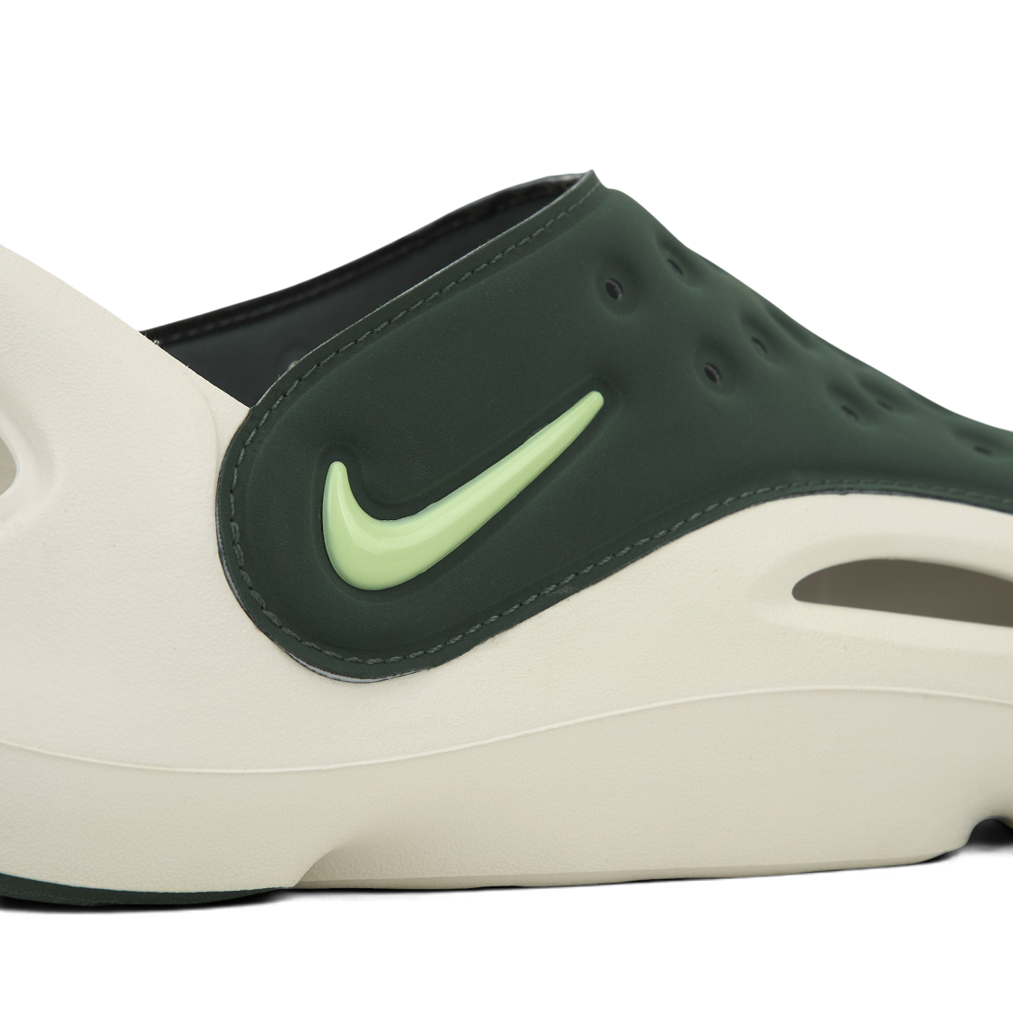 (GS) 나이키 아쿠아 스우시 샌들 빈티지 그린 세일((GS) Nike Aqua Swoosh Sandal Vintage Green Sail) - 8