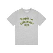 Safarispot X 9umiko College T-Shirt (Heather Gray)