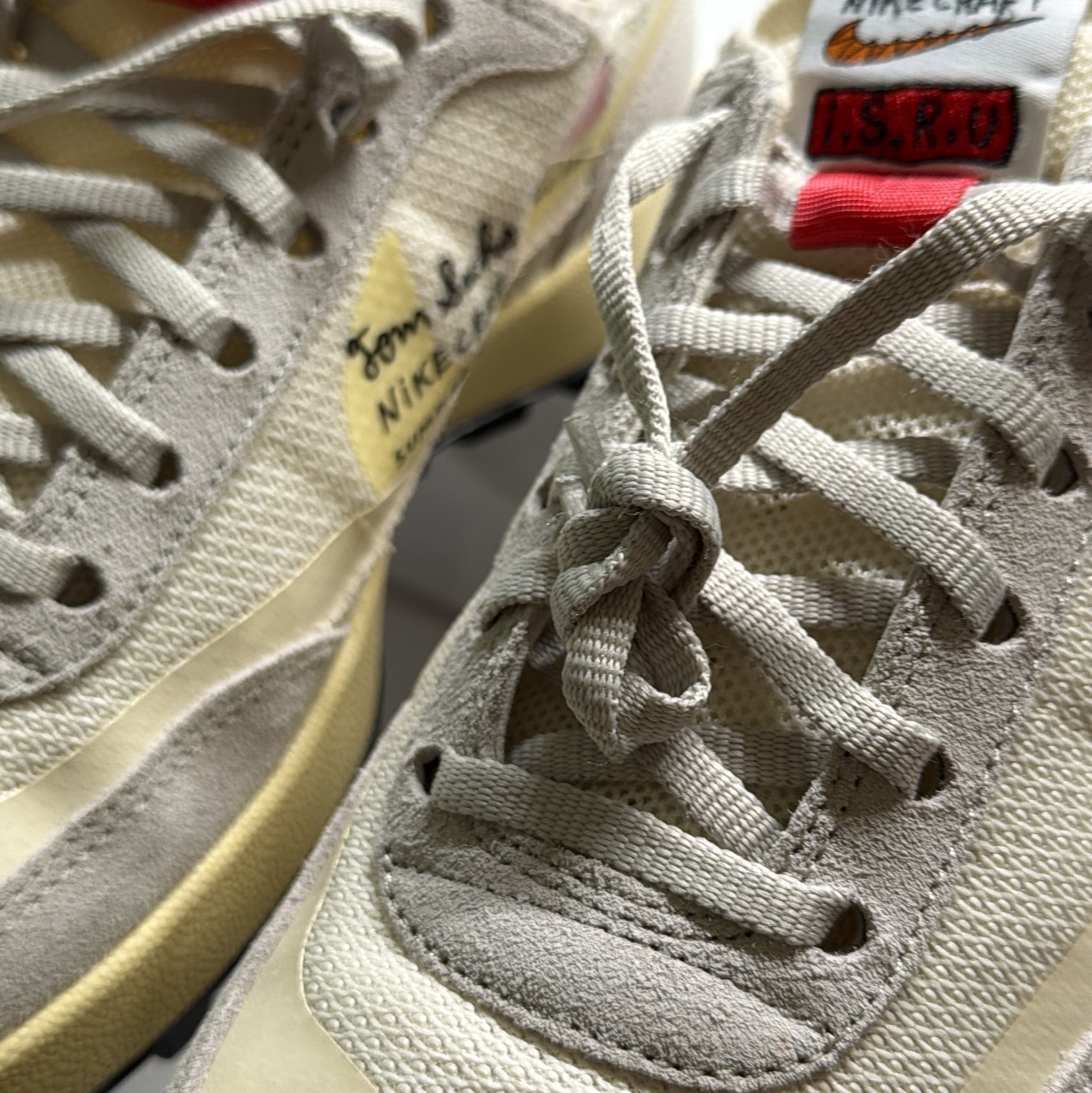 Nike x Tom Sachs General Purpose Shoe Grey Yellow 착용 스타일 - 3