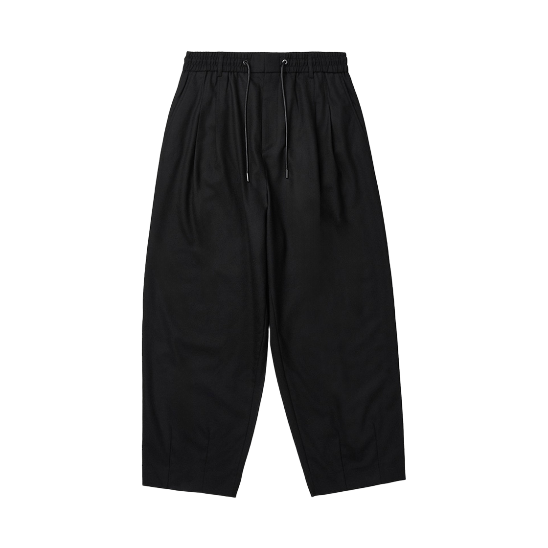 이로 레제 울 벌룬핏 밴딩 슬랙스 블랙(Iro Leger Wool Balloon Fit Banding Slacks Black)