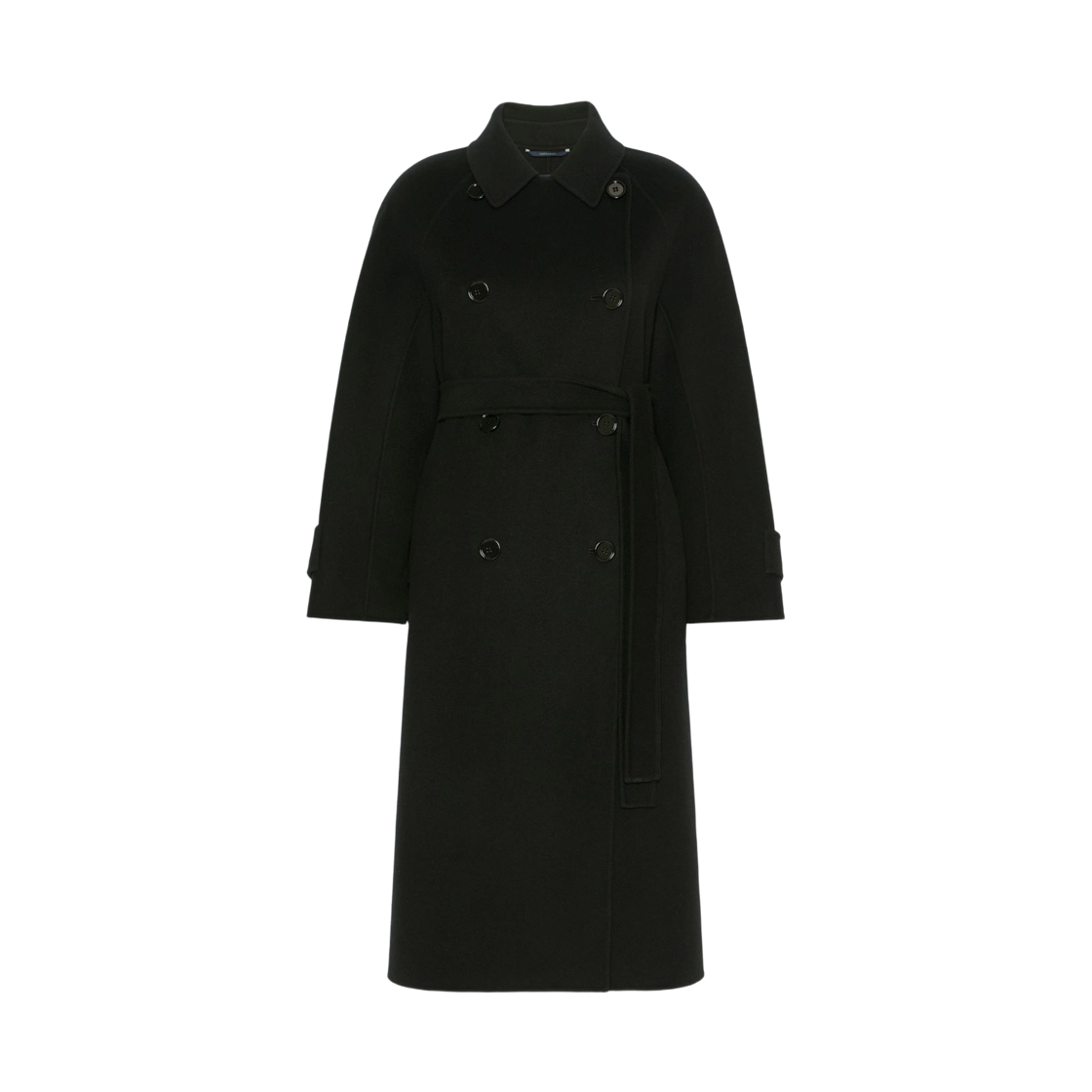 (W) S 막스마라 사만타 버진울 코트 블랙((W) S Max Mara Samanta Virgin Wool Coat Black) - 1