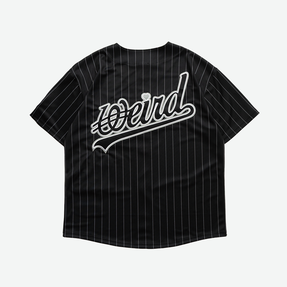 위얼드월드 '18 스트라이프 베이스볼 저지(Weird World 18 Striped Baseball Jersey) - 2
