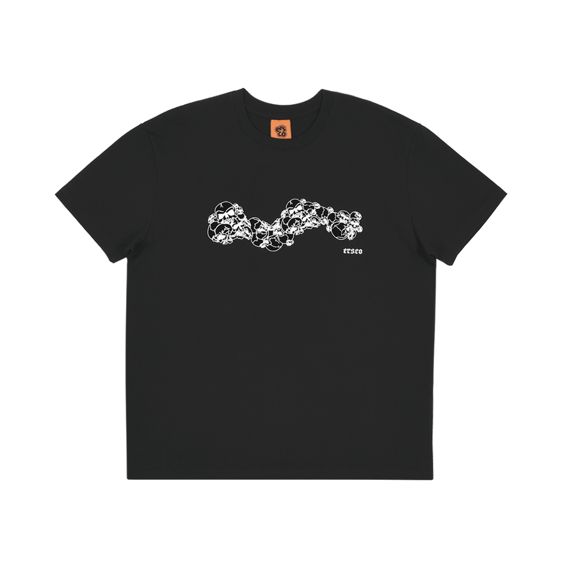 ERSBFA3HSU01BK ersco Skull Pile Tee Black
