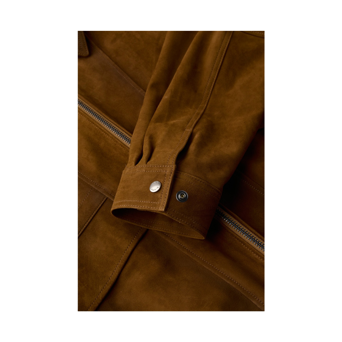 이로 두스 스웨이드 가죽 점퍼 다크 베이지(Iro Douce Suede Leather Jumper Dark Beige) - 6