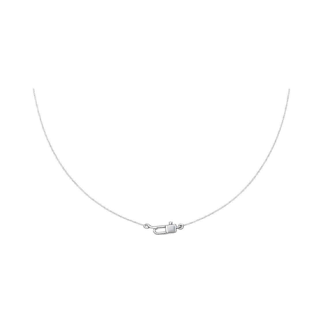 라피씬 파인로프 목걸이 (925 실버)(LA PISCINE Fine Rope Necklace (925 Silver))