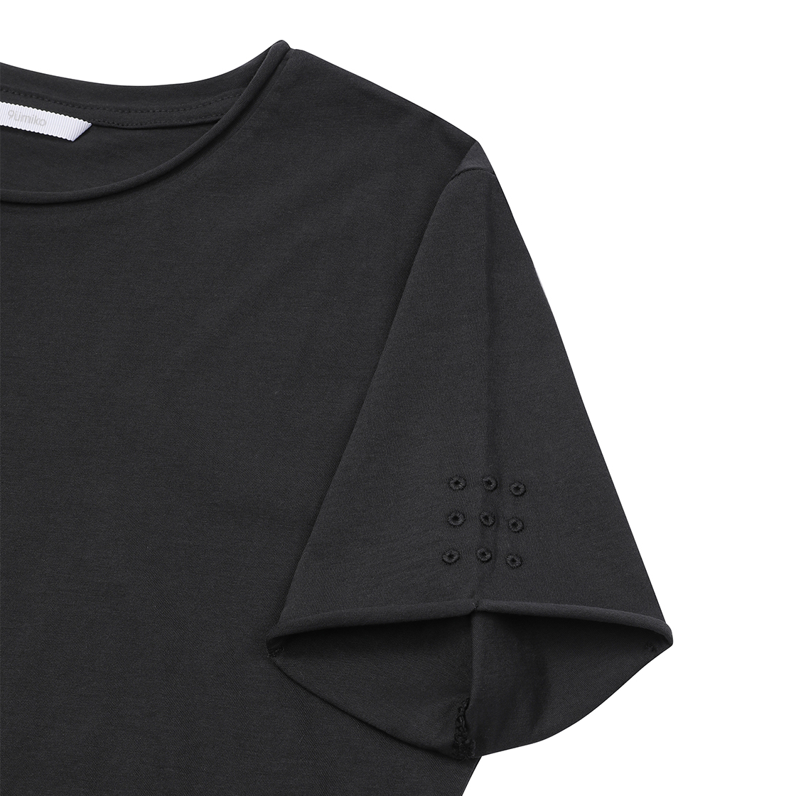 구미코 불주사 티셔츠 차콜(9umiko Bcg T-Shirt Charcoal) - 4