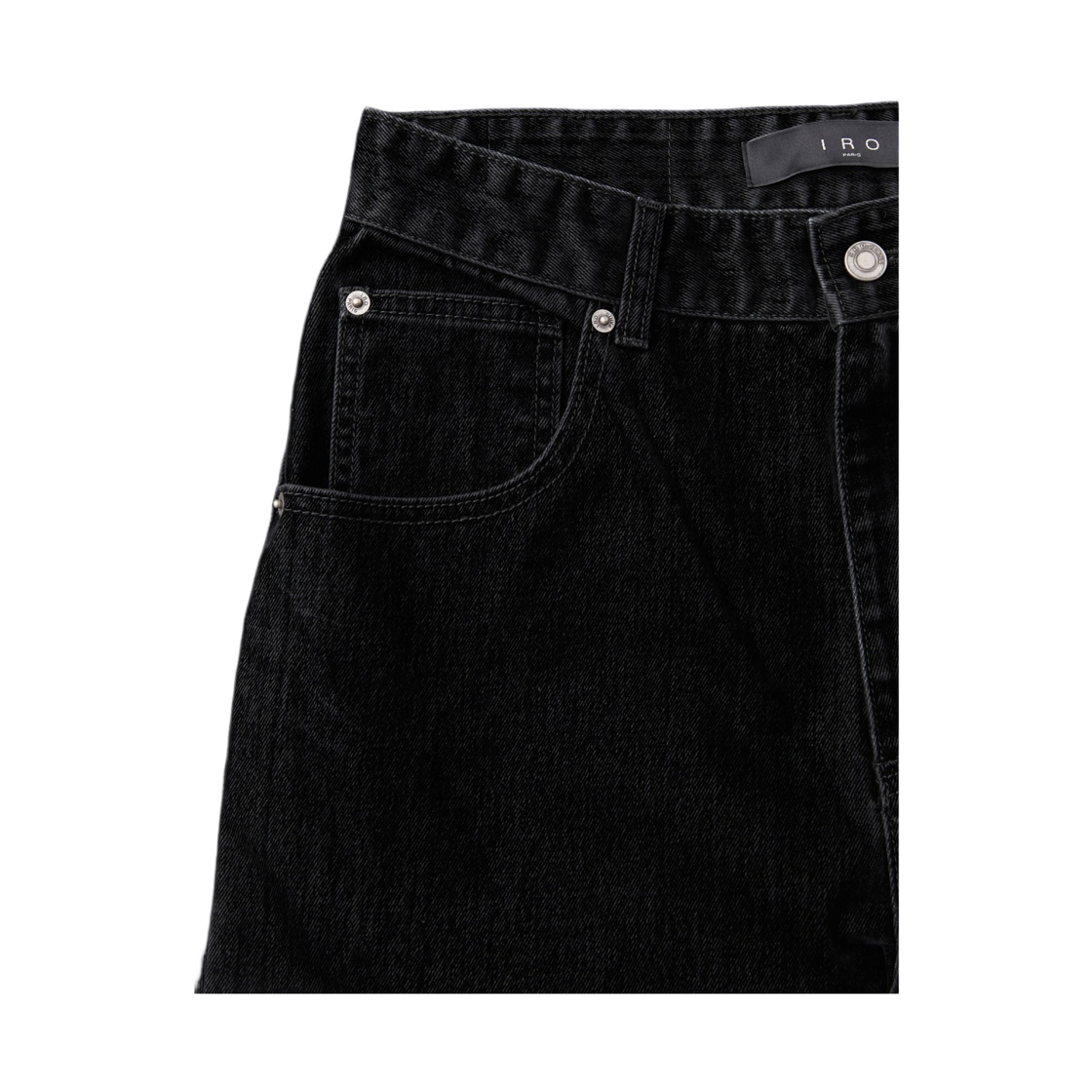 이로 나크르 벨벳 데님팬츠 블랙(Iro Nacre Velvet Denim Pants Black) - 5