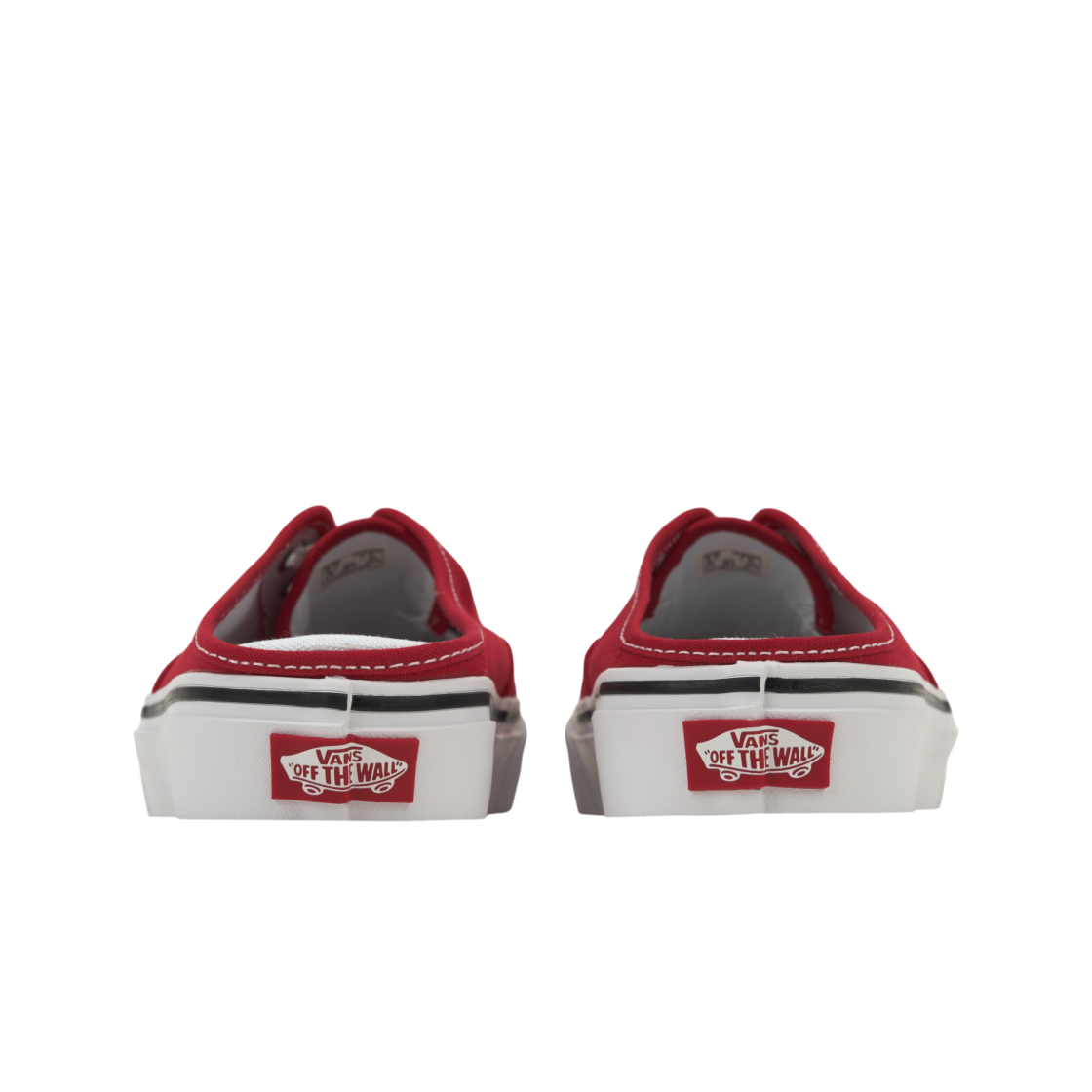 반스 어센틱 뮬 레이싱 레드 트루 화이트(Vans Authentic Mule Racing Red True White) - 6