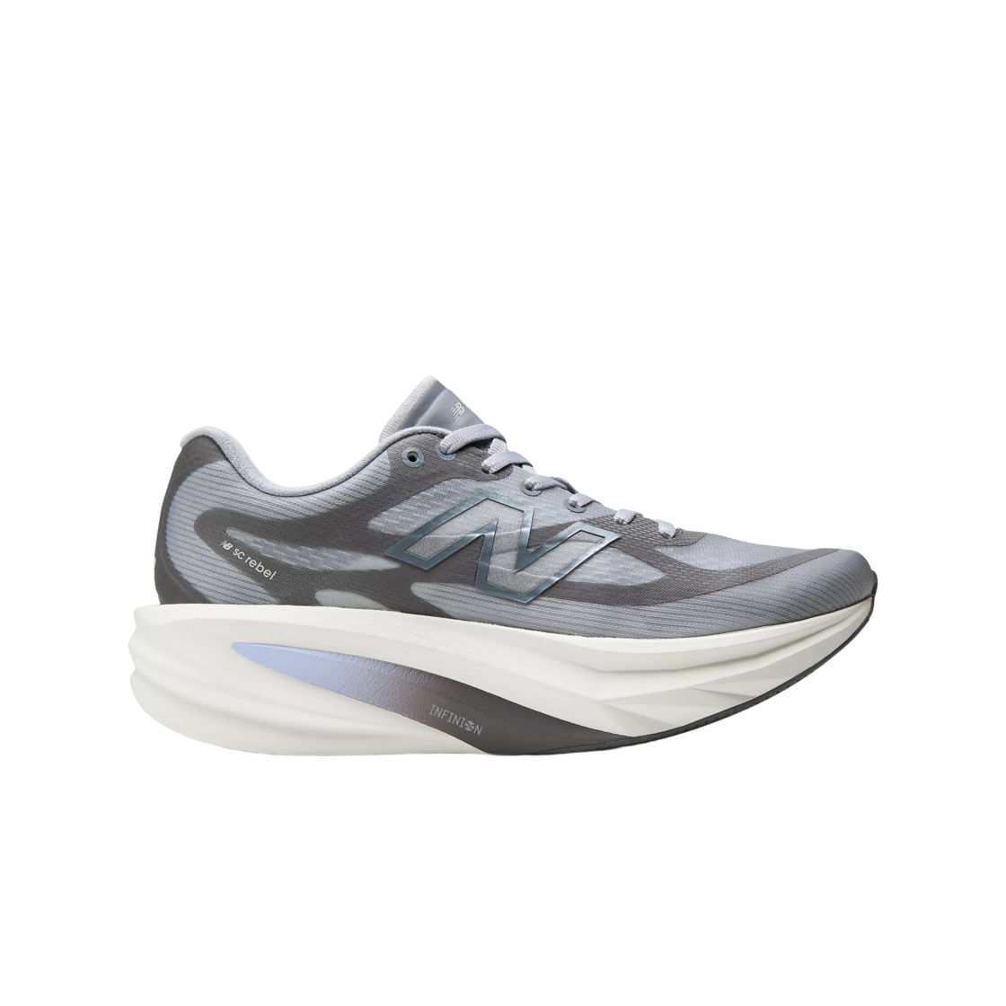 WREBX4LO (W) New Balance SC Rebel v1 Digital Mist Grey Matter - D Wide