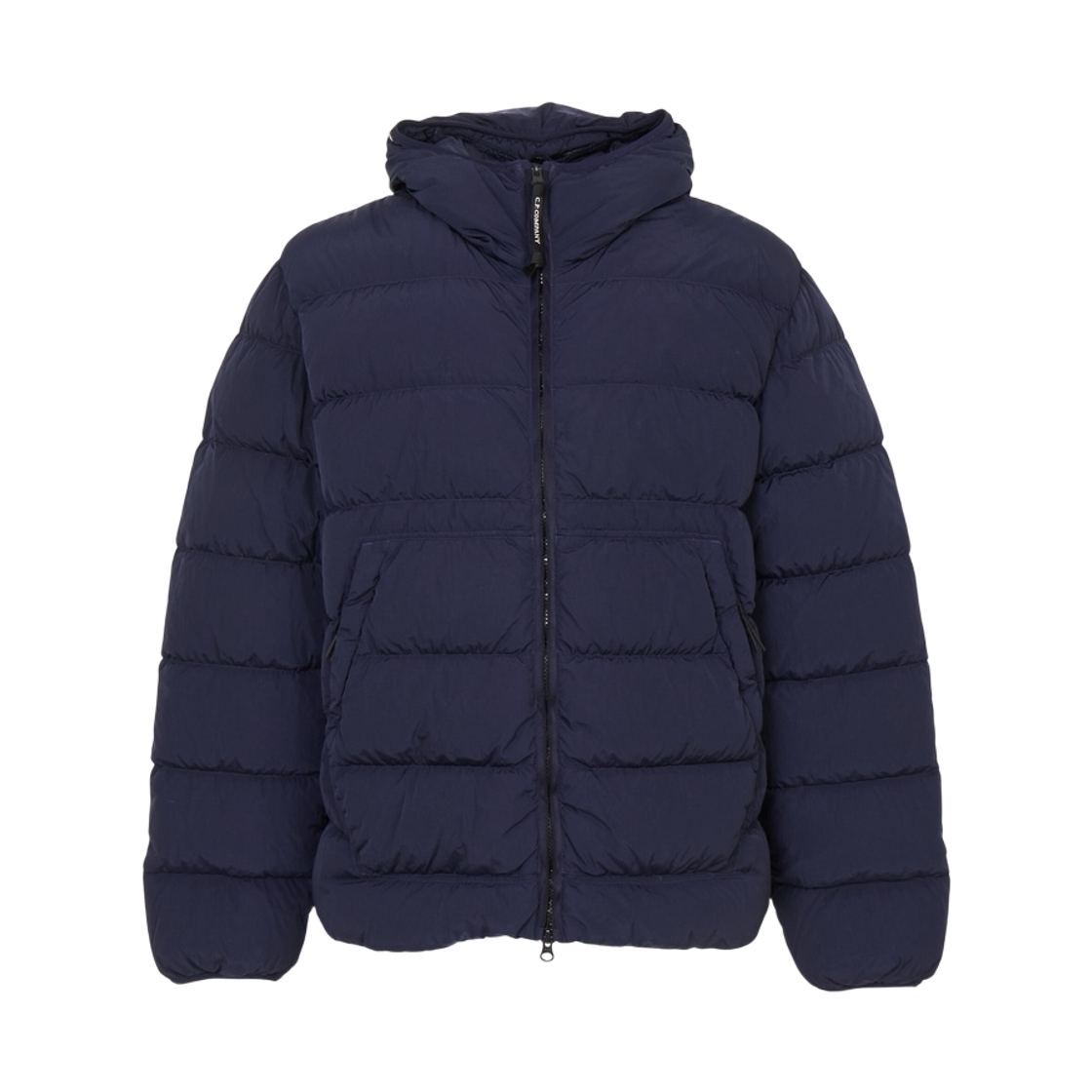 21CMOW011A005904G880 C.P. Company Chrome-R Goggle Down Jacket Peacoat Blue - 26FW