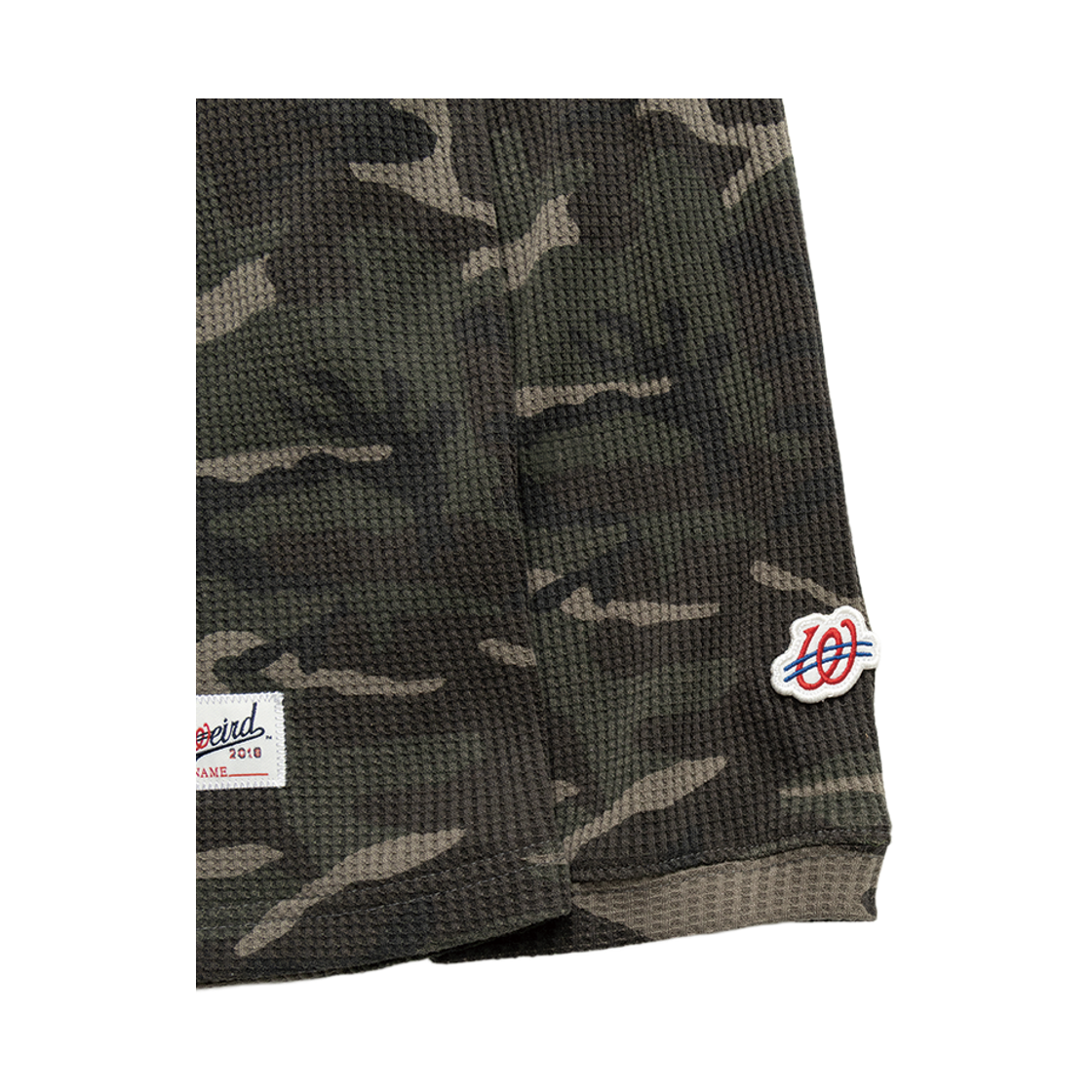 위얼드월드 18 카모플라쥬 와플 롱슬리브(Weird World 18 Camouflage Waffle Long Sleeve) - 4
