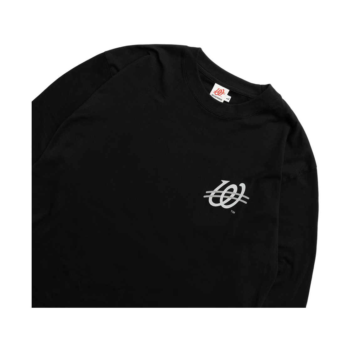 위얼드월드 카모플라쥬 써클로고 롱슬리브 블랙(Weird World Camouflage Circle Logo Long Sleeve Black) - 4