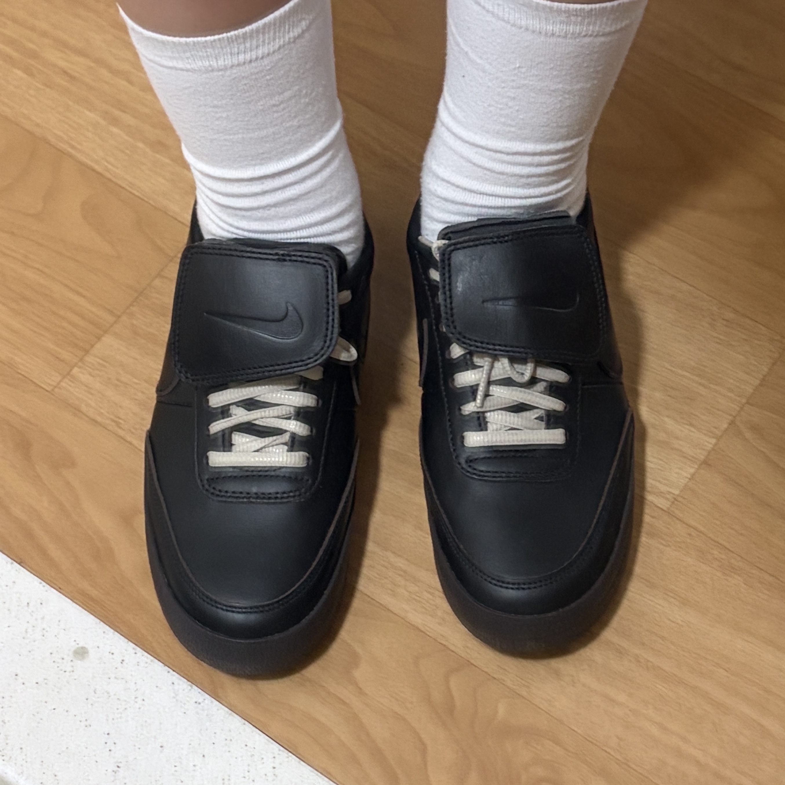 Nike Killshot 2 Premium Black Velvet Brown 착용 스타일 - 1