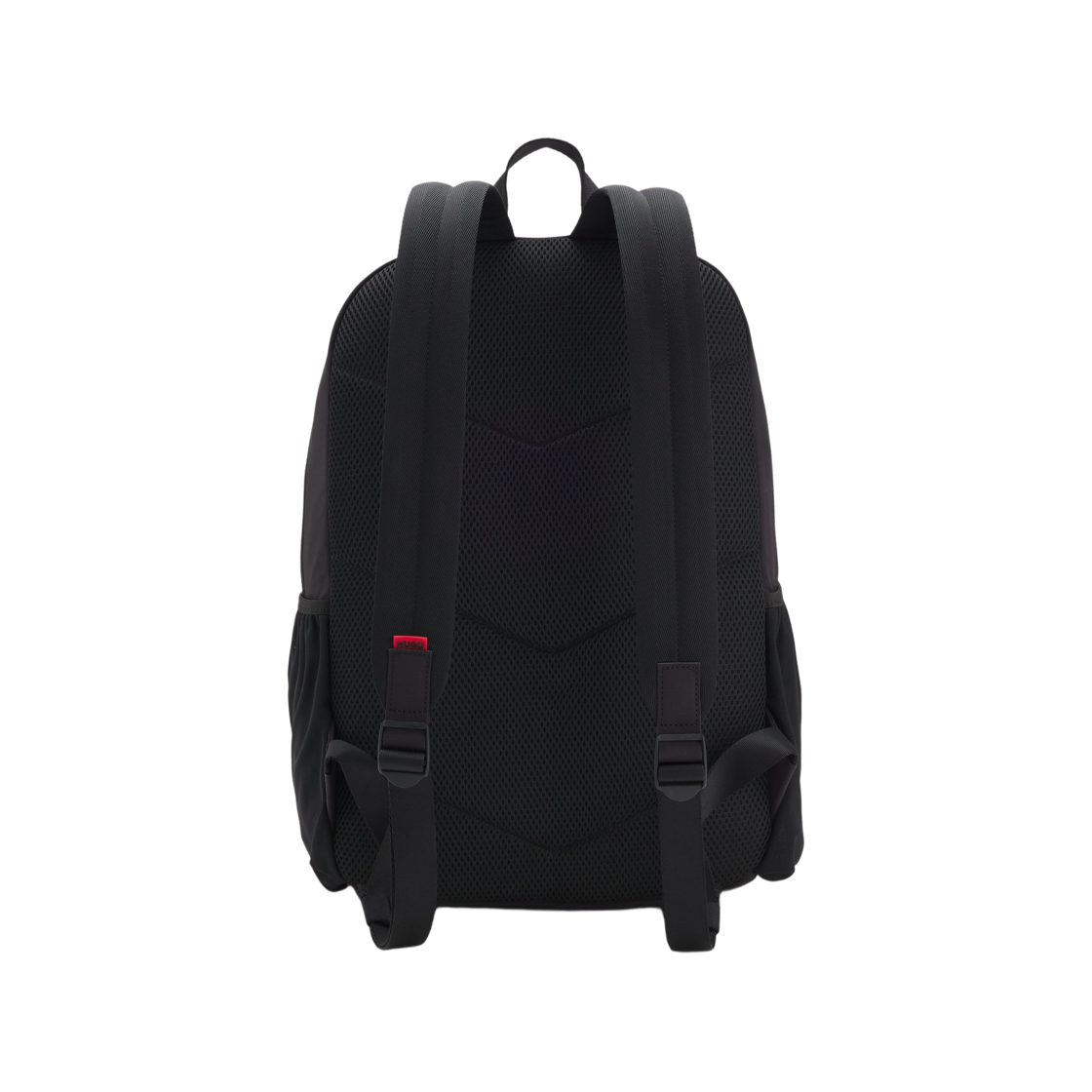 휴고 보스 와이드 세트 로고 디테일 백팩 블랙(Hugo Boss Backpack with Wide Set Logo Detail Black) - 2