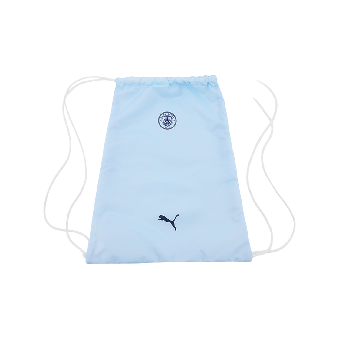 푸마 맨체스터 시티 에센셜 짐색 아이시 블루 푸마 화이트(Puma Manchester City Essential Gymsack Icy Blue Puma White) - 1