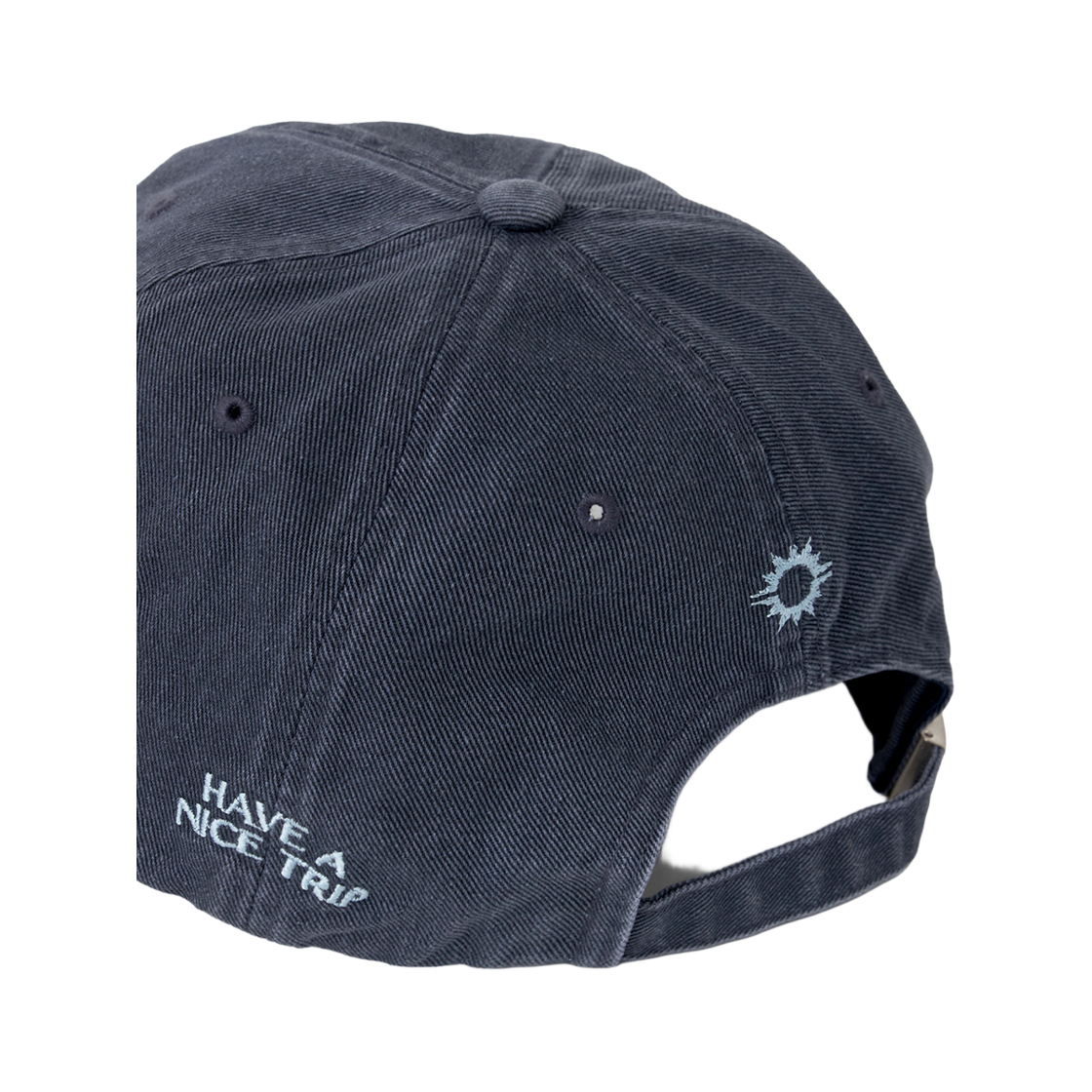 헬로선라이즈 H 로고 코튼 볼 캡 네이비(Hello Sunrise H Logo Cotton Ball Cap Navy) - 5