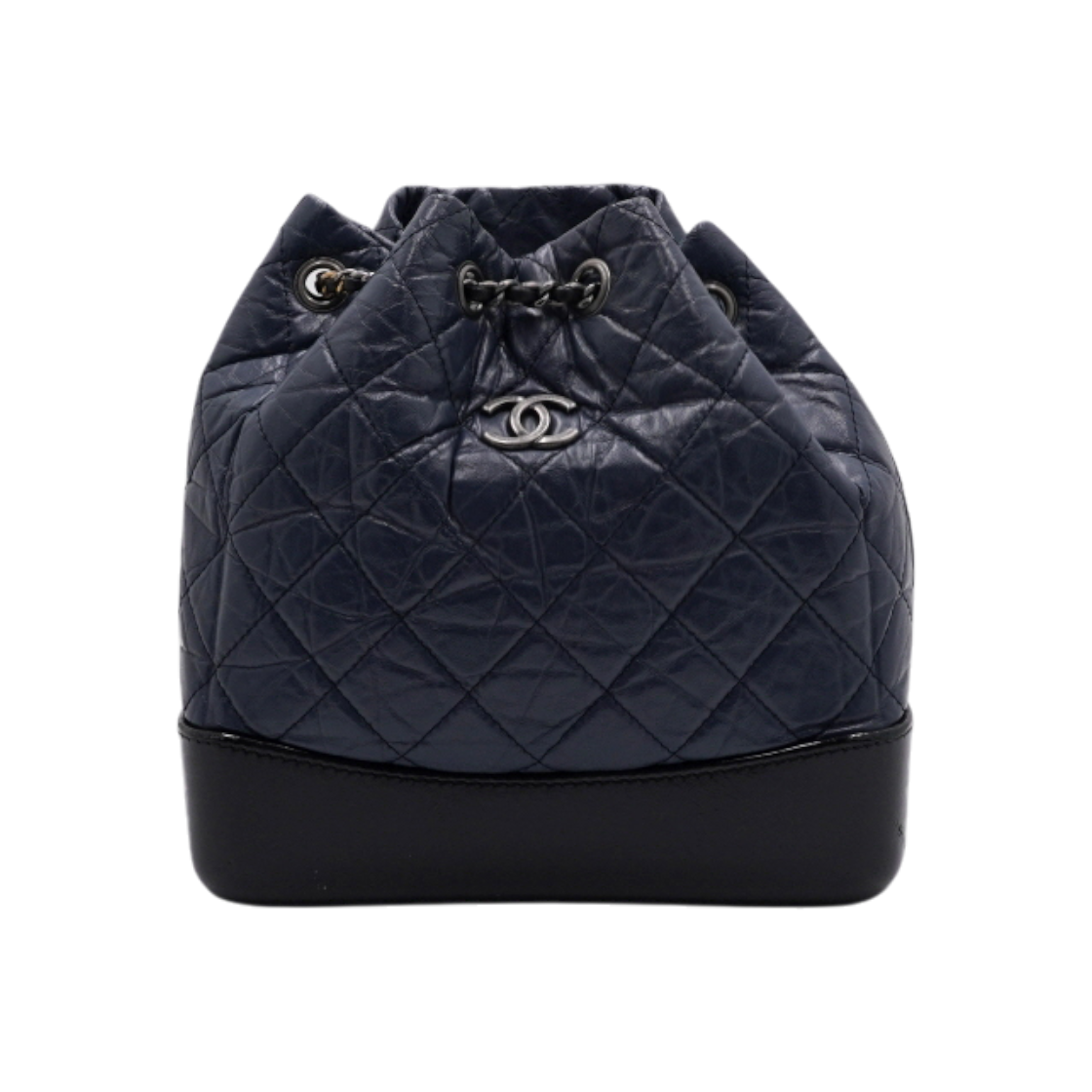 IT7EECHMODB9 Chanel A94485 Navy Calfskin Gabrielle Small Backpack