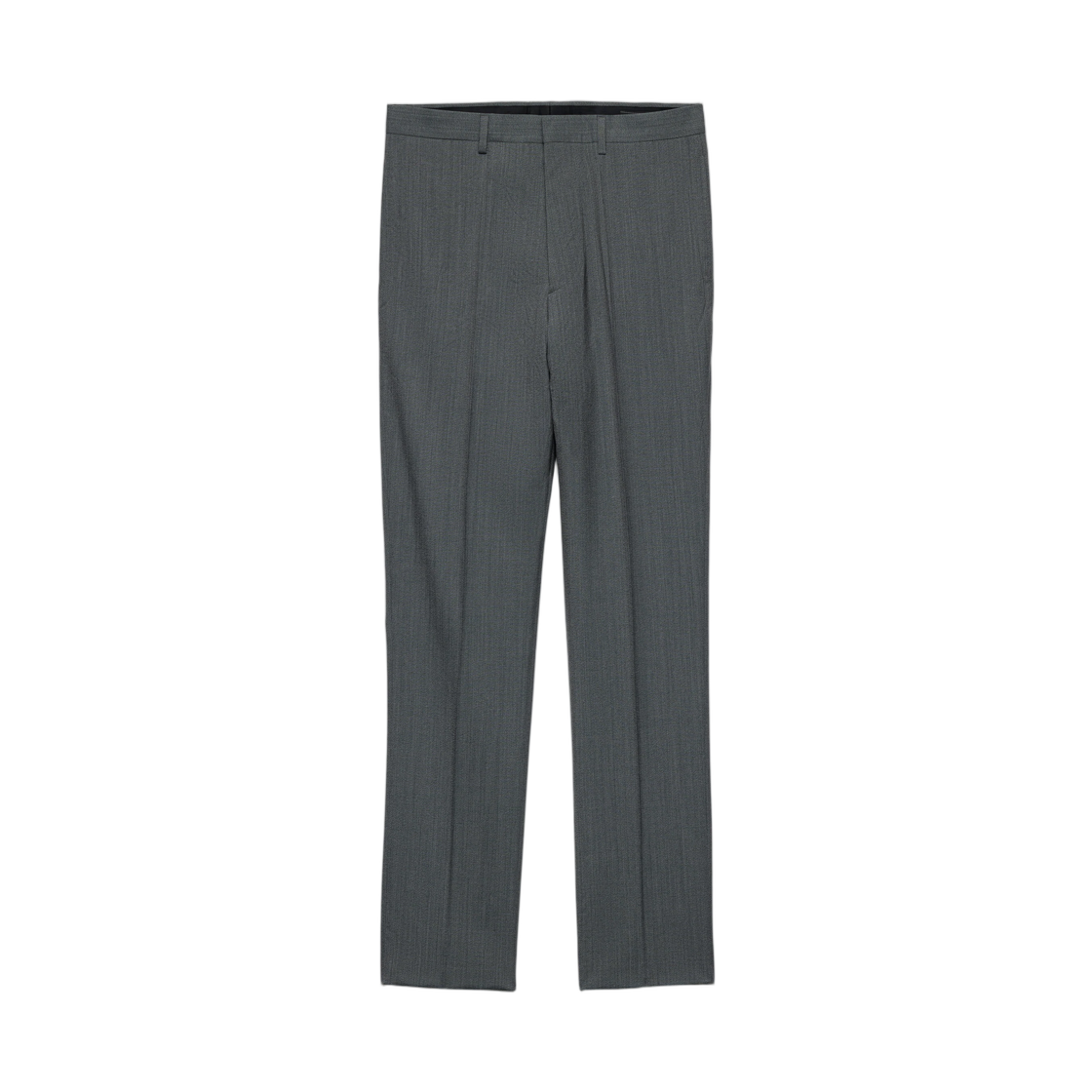 UP0447-6350-F0R60 Prada Wool Pants Uniform Gray