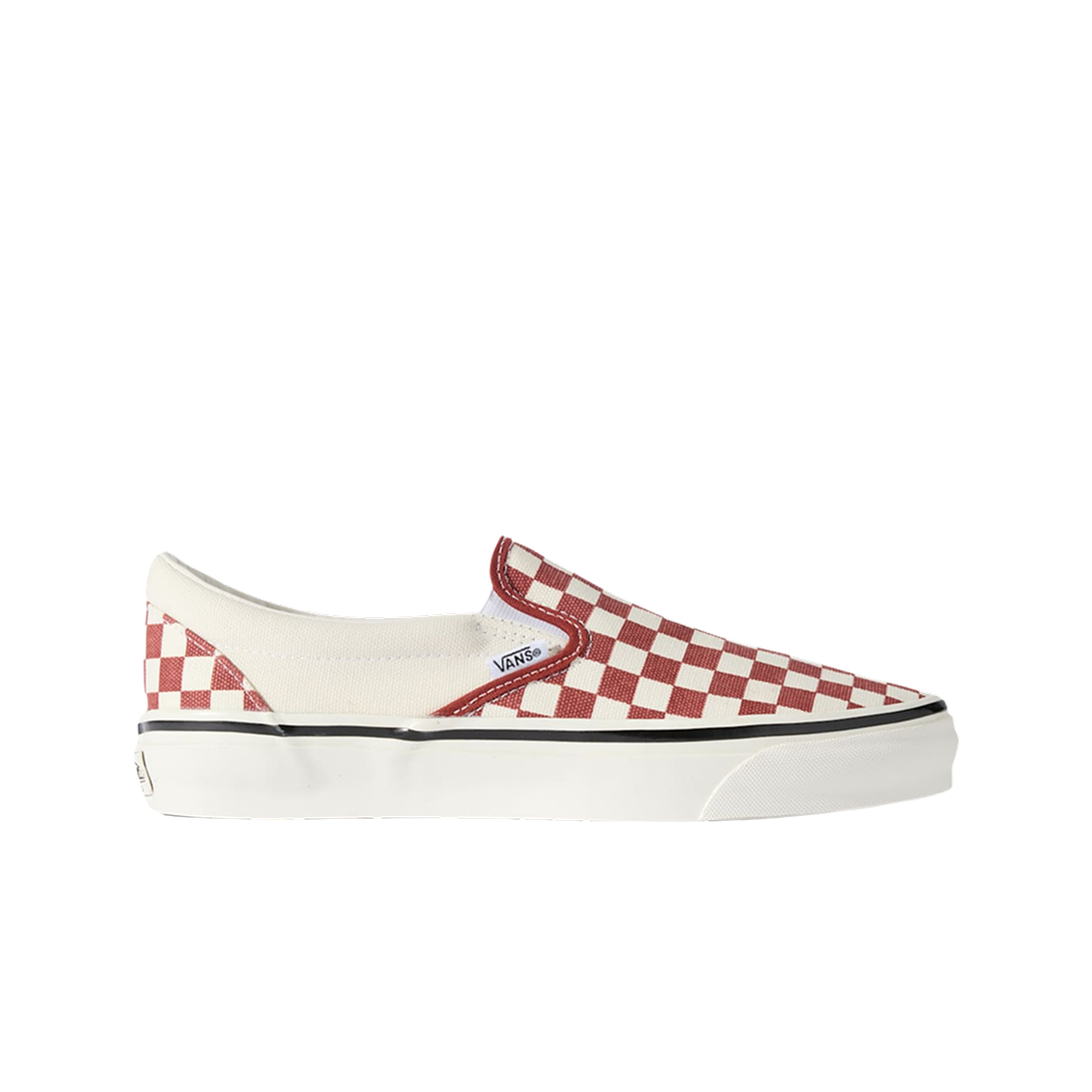 VN000D9PGWR Vans Premium Classic Slip-On 98 Checkerboard Red