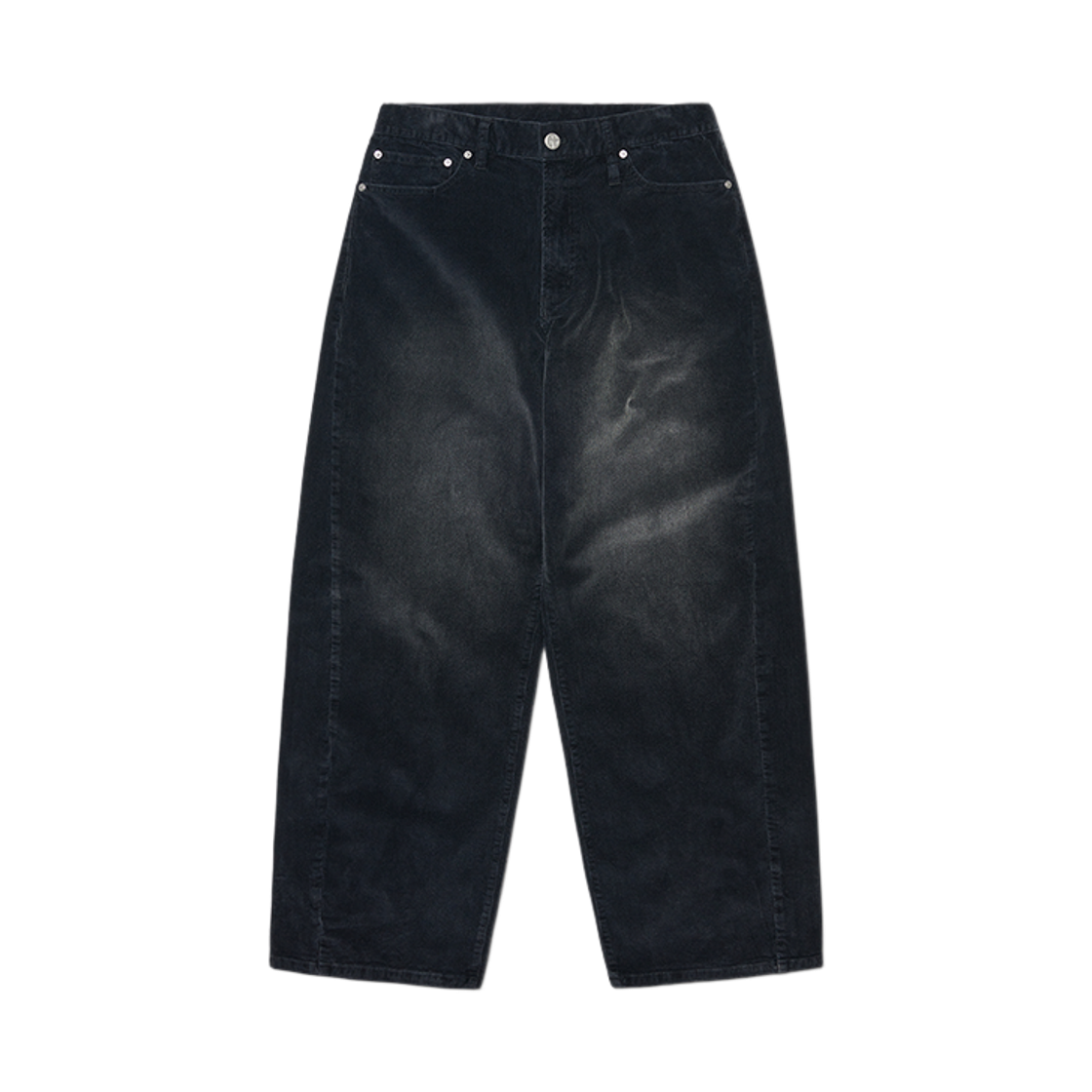 NMWF52PT16WBK NOMANUAL V.W Corduroy Pants Washed Black