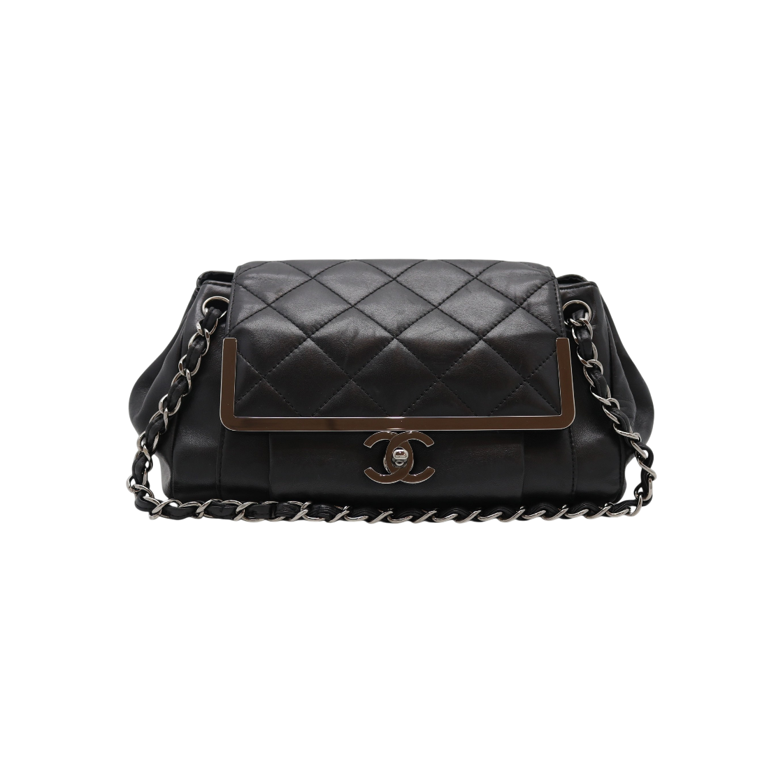 ITVGKCGGQB7M Chanel Accordion Bag Lambskin 11 Series