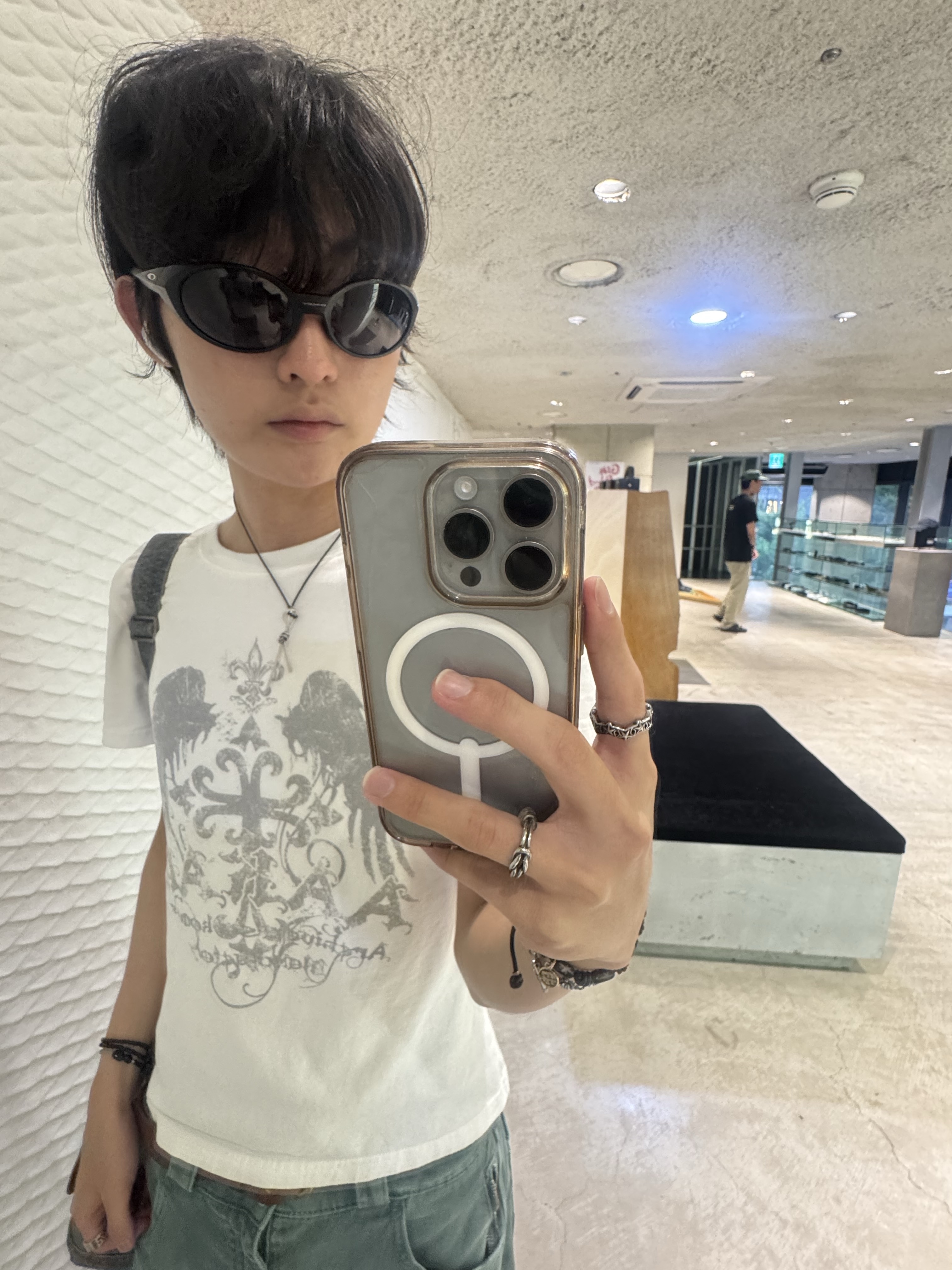 Oakley Eye Jacket Redux Matte Black Frame Prizm Grey Lenses High Bridge Fit 착용 스타일