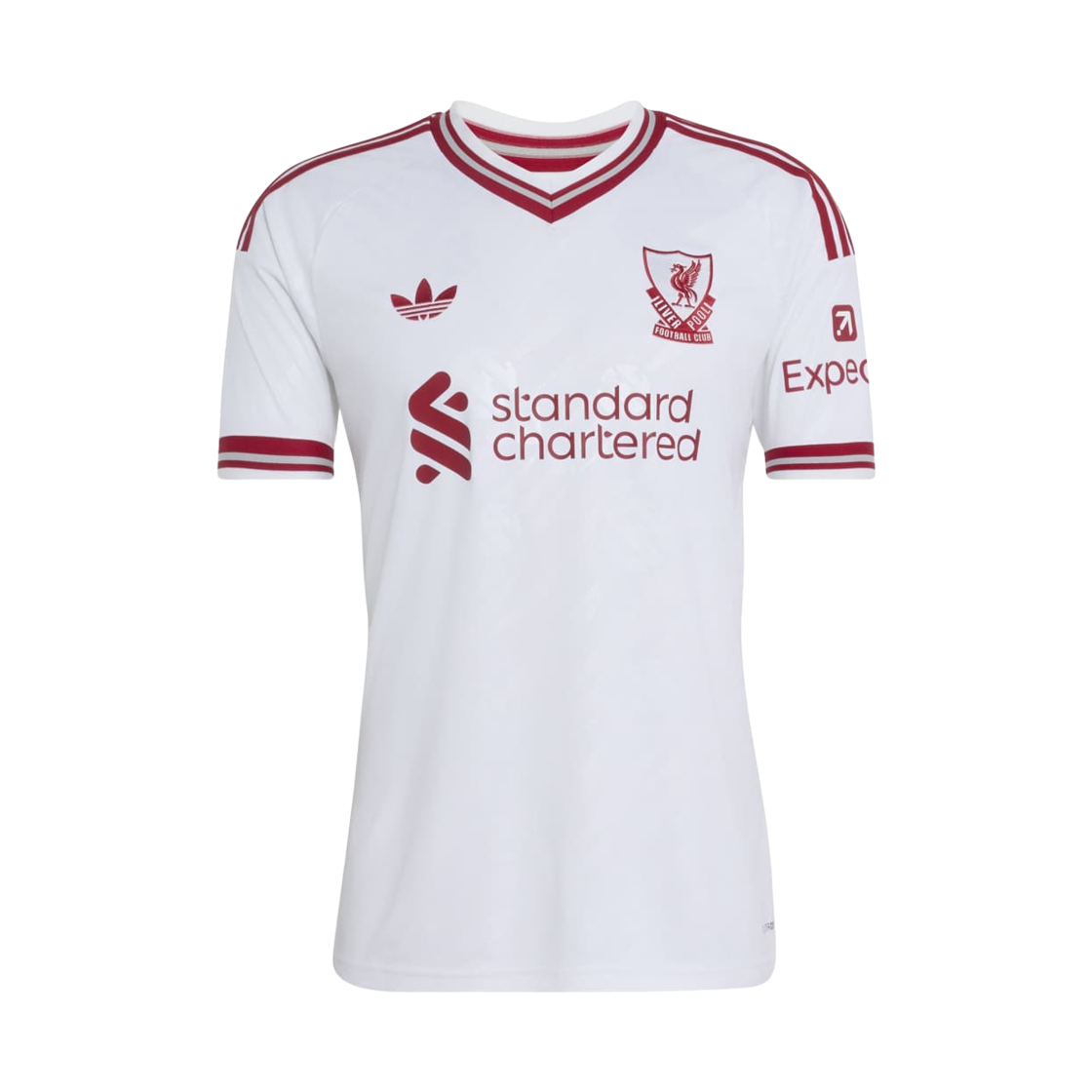 아디다스 리버풀 FC 26/27 어웨이 저지 화이트 - KR 사이즈 (논 마킹 버전)(Adidas Liverpool FC 26/27 Away Jersey White - KR Sizing (Non Marking Ver.)) - 1