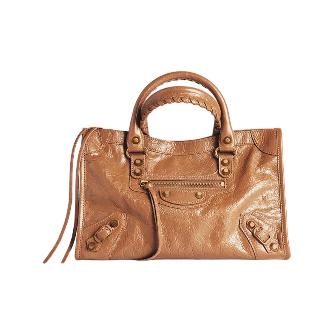 811442210F62630 Balenciaga Le City Bag Small Camel