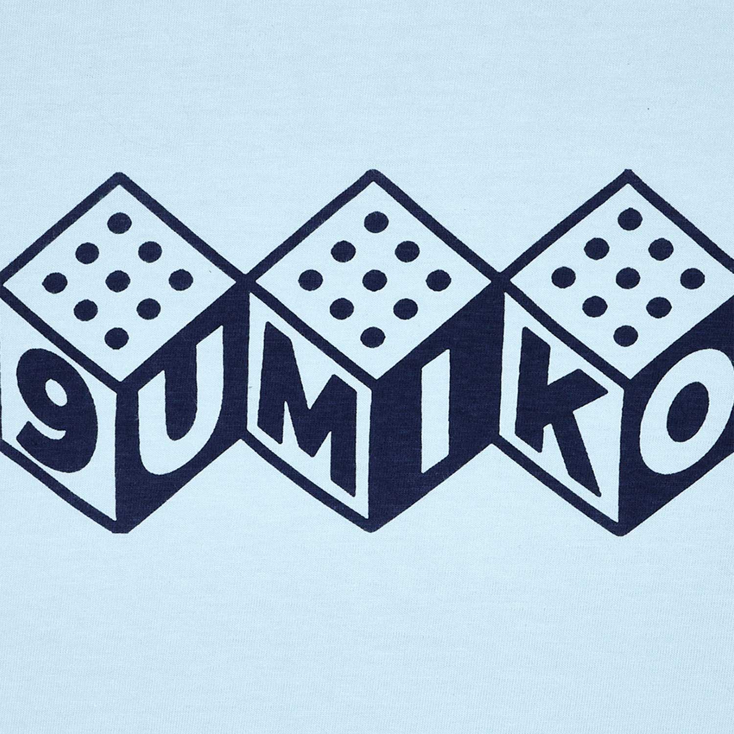 사파리스팟 X 구미코 다이스 티셔츠 (스카이)(Safarispot X 9umiko Dice T-Shirt (Sky)) - 2