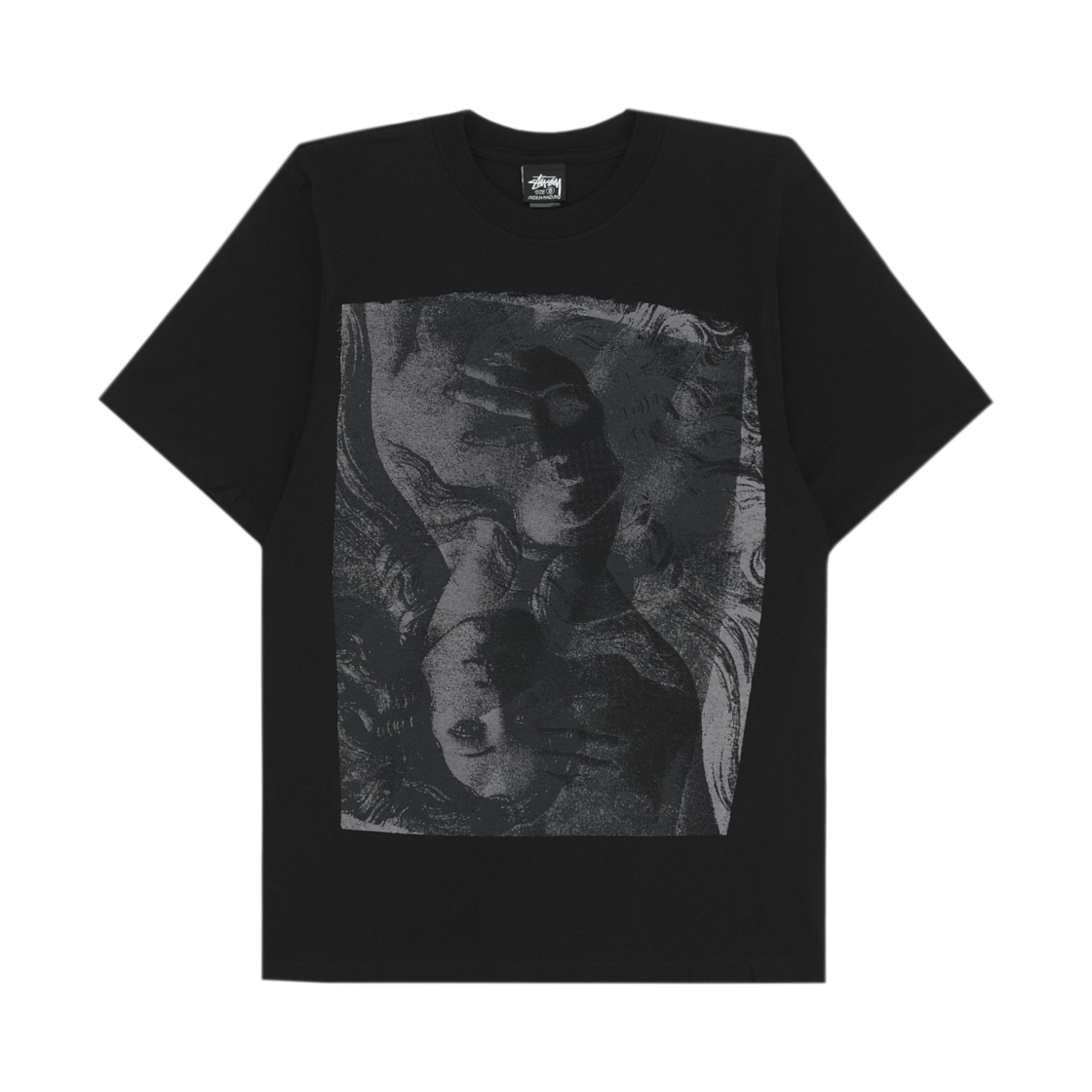 스투시 더블 비너스 티셔츠 블랙(Stussy Double Venus T-Shirt Black)