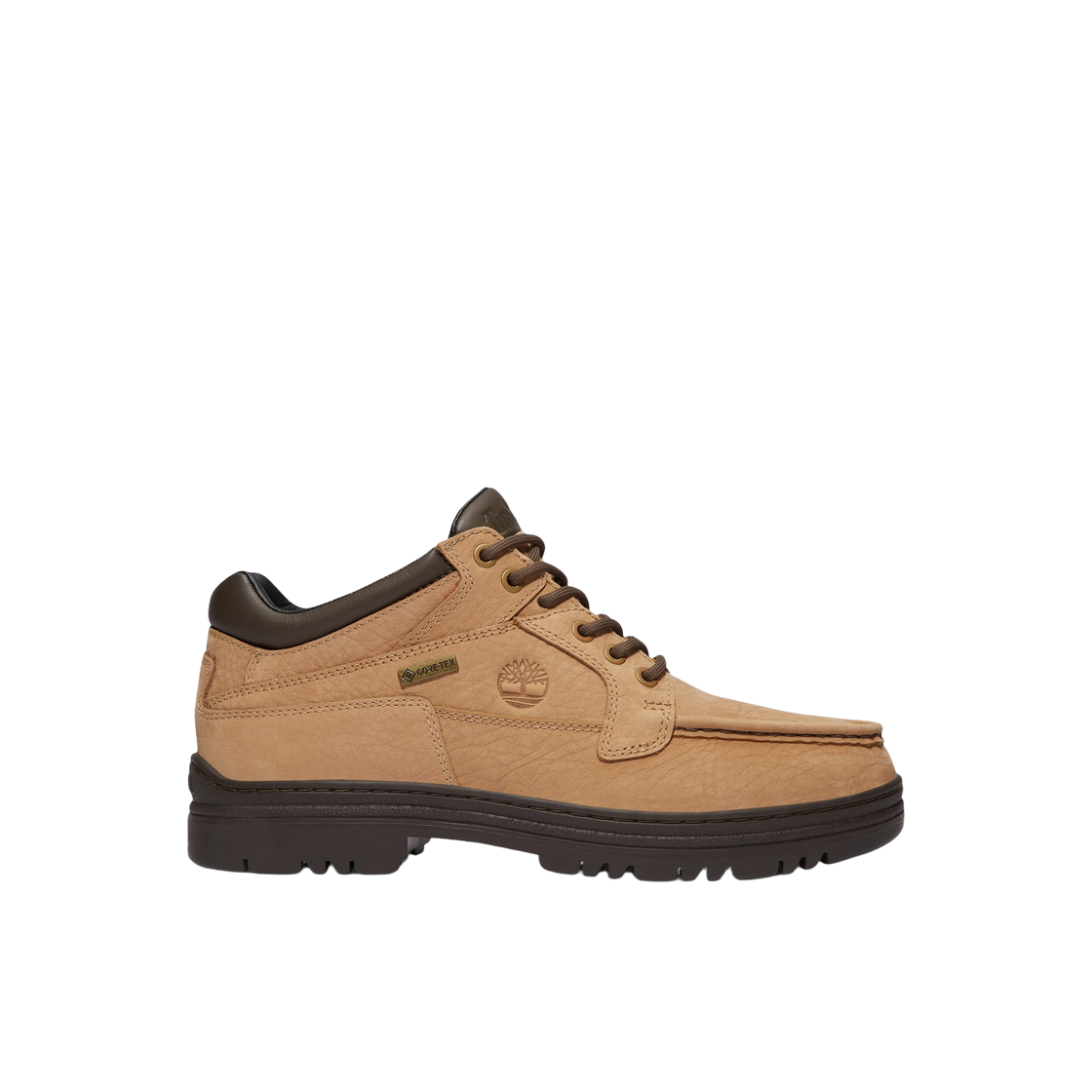 TB0A2JU5AFH Timberland Mid Lace Gore-Tex Boots Beige Dark Brown - Wide