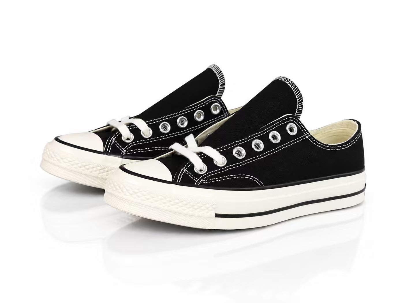 Converse Chuck 70 Ox Black - Standard 착용 스타일 - 7