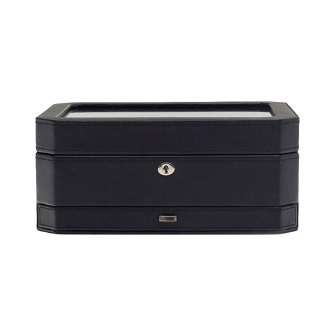 울프 1834 헤리티지 10 피스 드로우 워치 박스 블랙(Wolf 1834 Heritage 10 Piece Watch Box with Draw Windsor Black) - 2