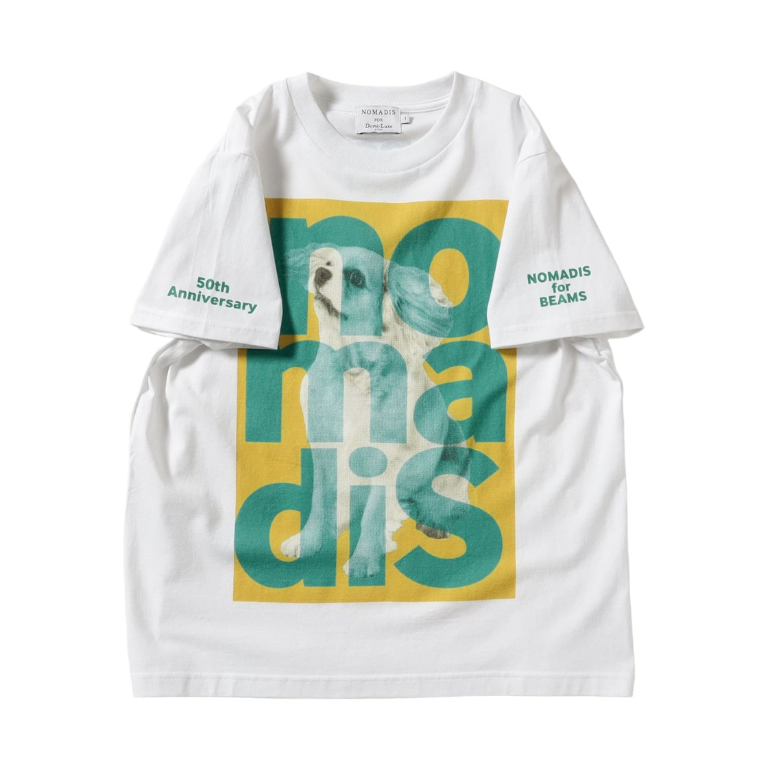 (W) 데미 럭스 빔즈 x 노마디스 포 도그 러버스 티셔츠 눕((W) Demi-Luxe Beams x Nomadis For Dog Lovers T-Shirt Noop)