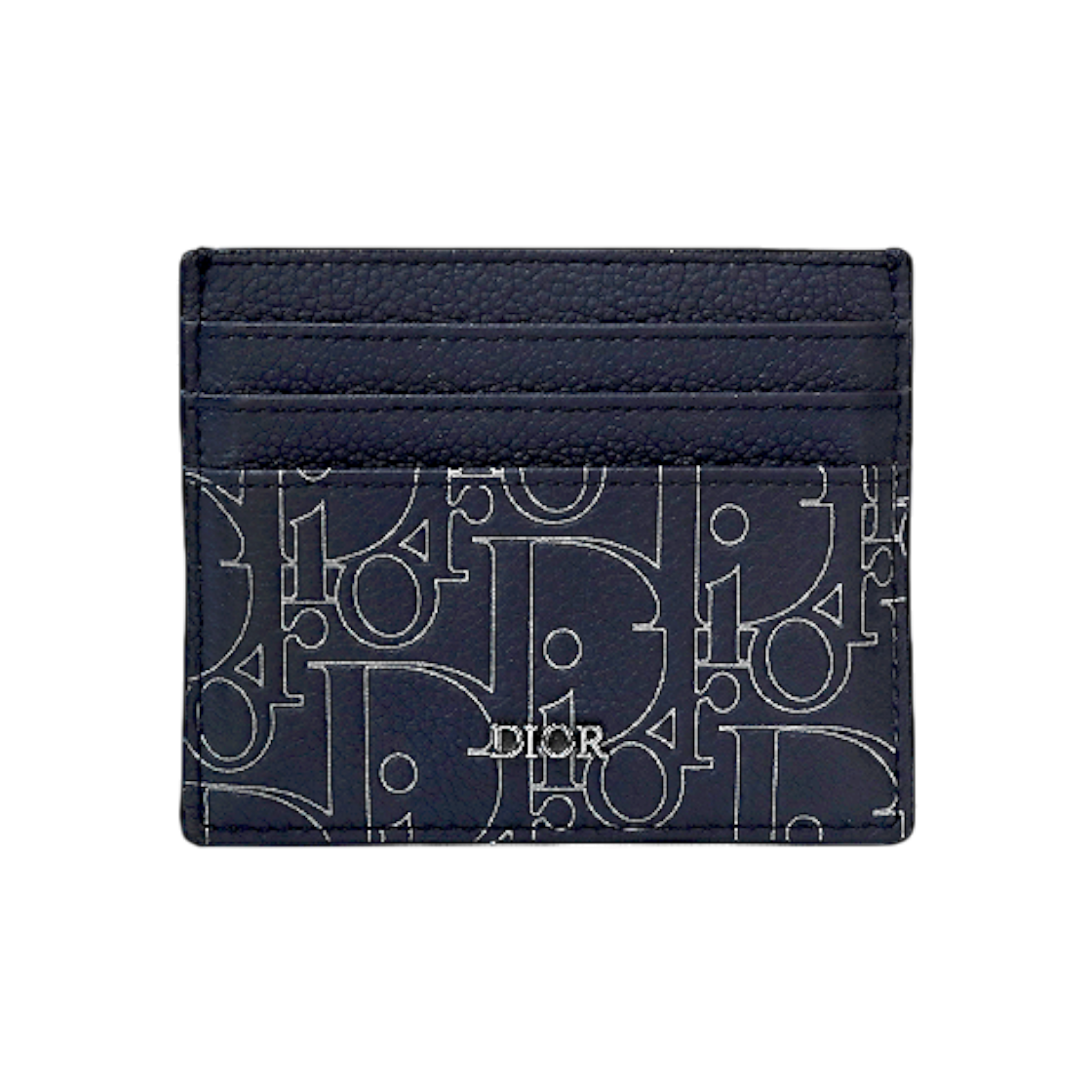ITWG7IQGA8US Dior Navy Gravity Card Holder Wallet C-B64194