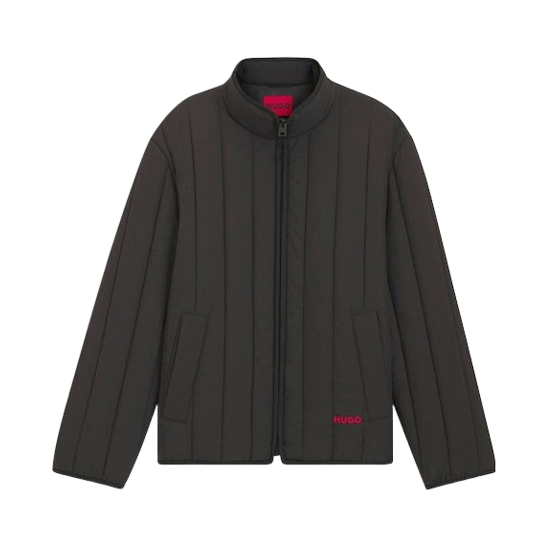 휴고 보스 퀼티드 패딩 자켓 블랙(Hugo Boss Quilted Padding Jacket Black)