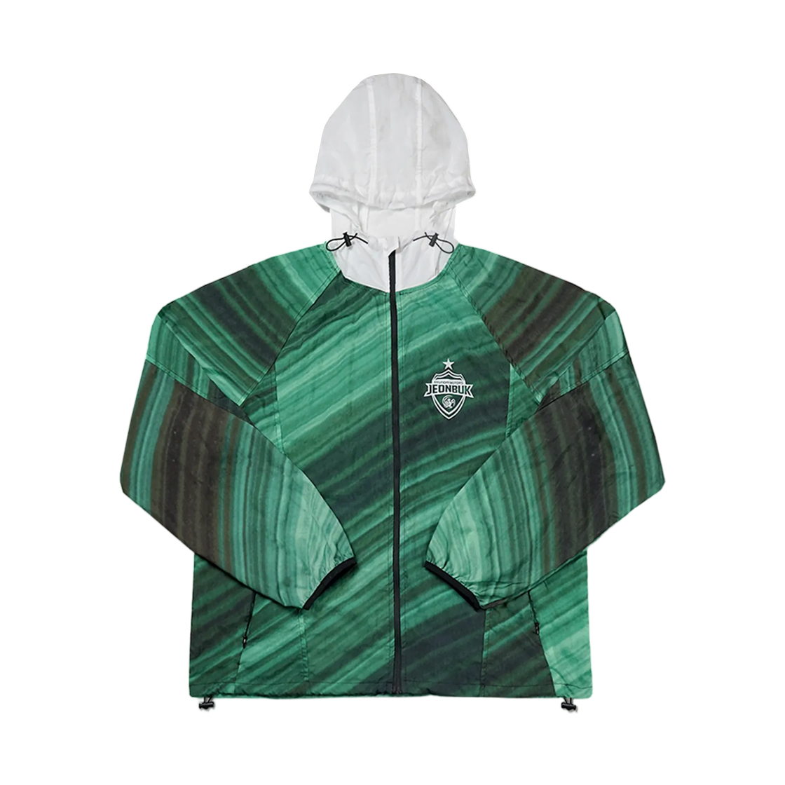BS26JKGR04 Darkr8m Studio x Jeonbuk Hyundai Motors Wind Breaker Green