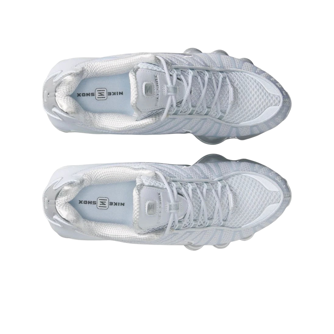 (W) 나이키 샥스 TL 퓨어 플래티넘 메탈릭 실버((W) Nike Shox TL Pure Platinum Metallic Silver) - 2
