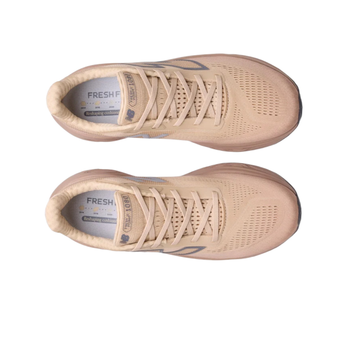 뉴발란스 프레쉬 폼 X 1080v14 데저트 클레이 플랫 토프 - 2E 와이드(New Balance Fresh Foam X 1080v14 Desert Clay Flat Taupe - 2E Wide) - 2